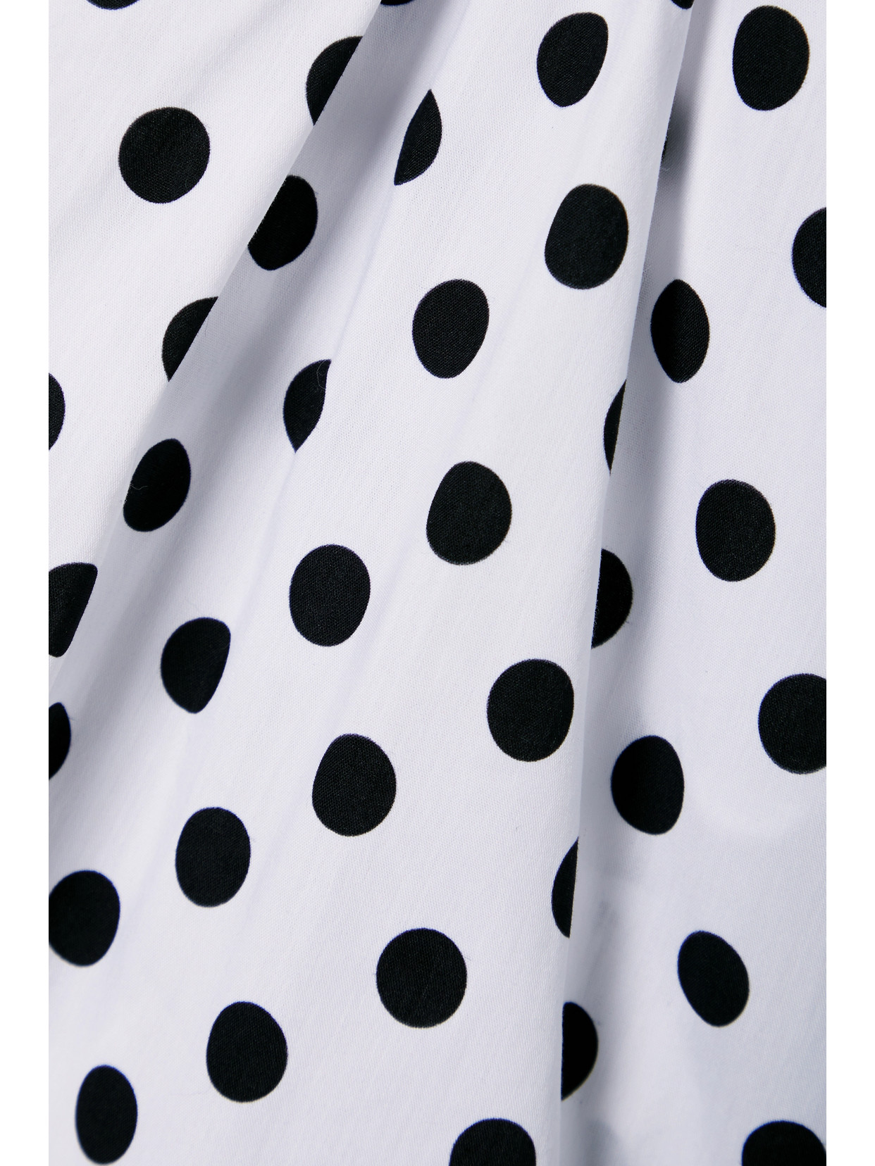 CAROLINE CONSTAS TEAGEN PLEATED POLKA-DOT COTTON-BLEND POPLIN SHORTS