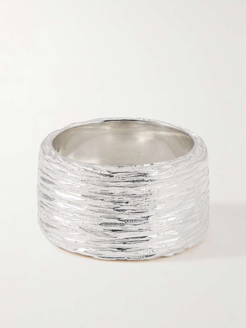 Bleue Burnham Freshly Cut Lawn Recycled Sterling Silver Ring