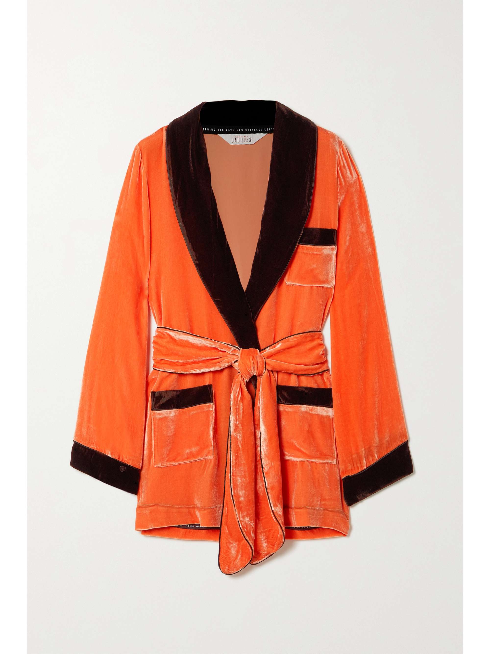 Orange + NET SUSTAIN Bon Vivant belted 