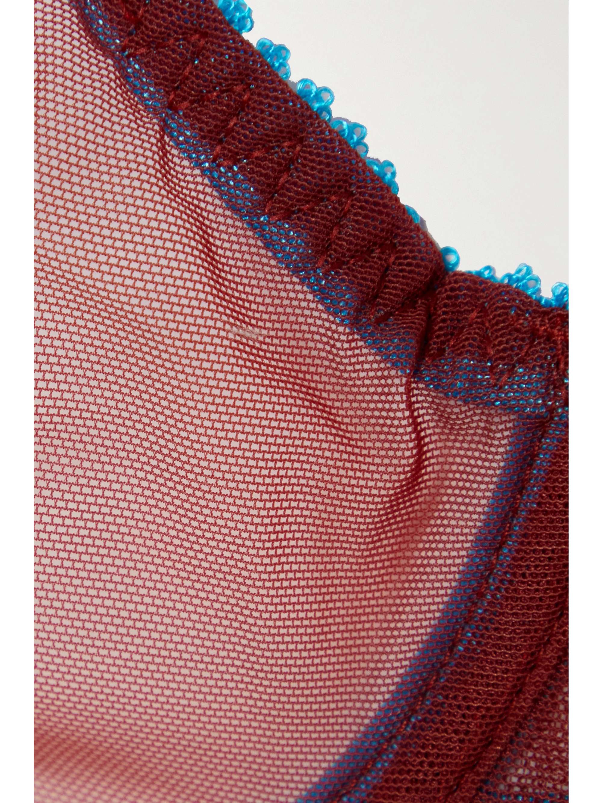 DORA LARSEN Robyn tulle underwired soft-cup bra