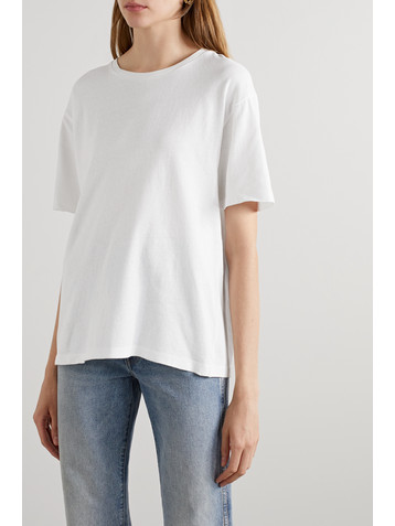 KHAITE Mae cotton-jersey T-shirt