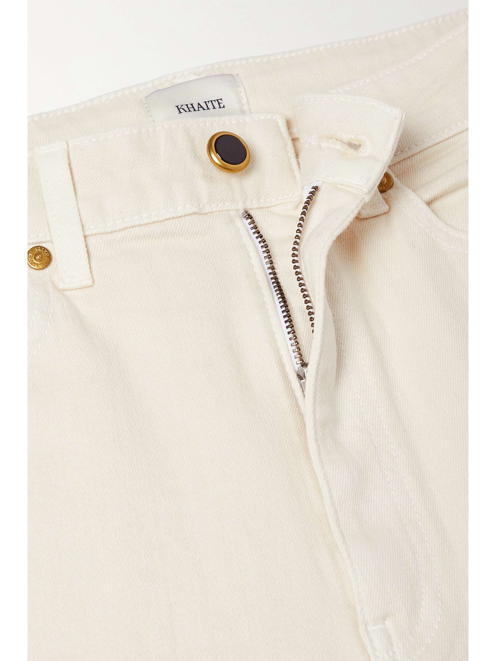 KHAITE Danielle high-rise straight-leg jeans