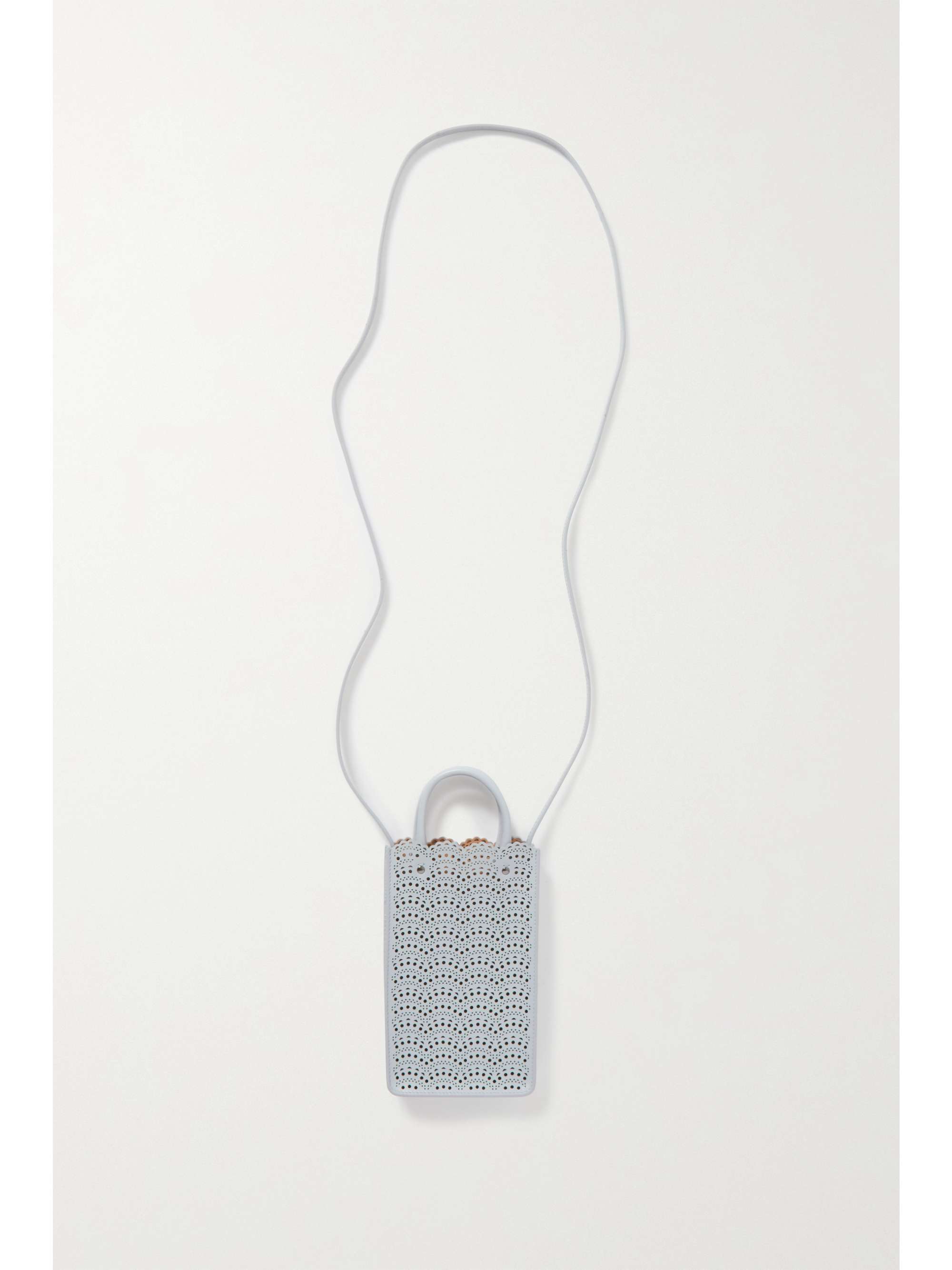 ALAÏA Garance laser-cut leather shoulder bag