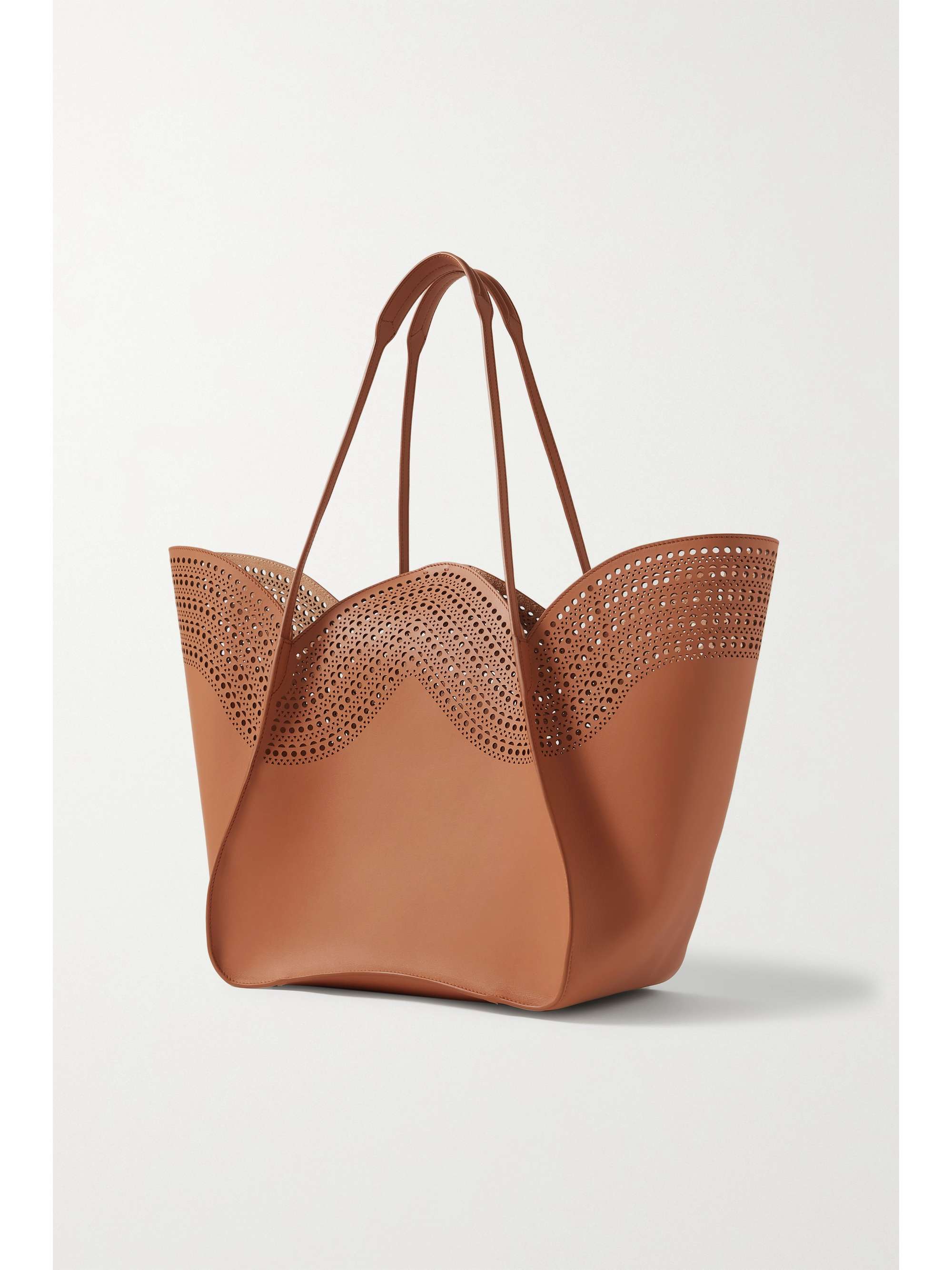 ALAÏA Sac à main en cuir découpé au laser Lili 24 Medium