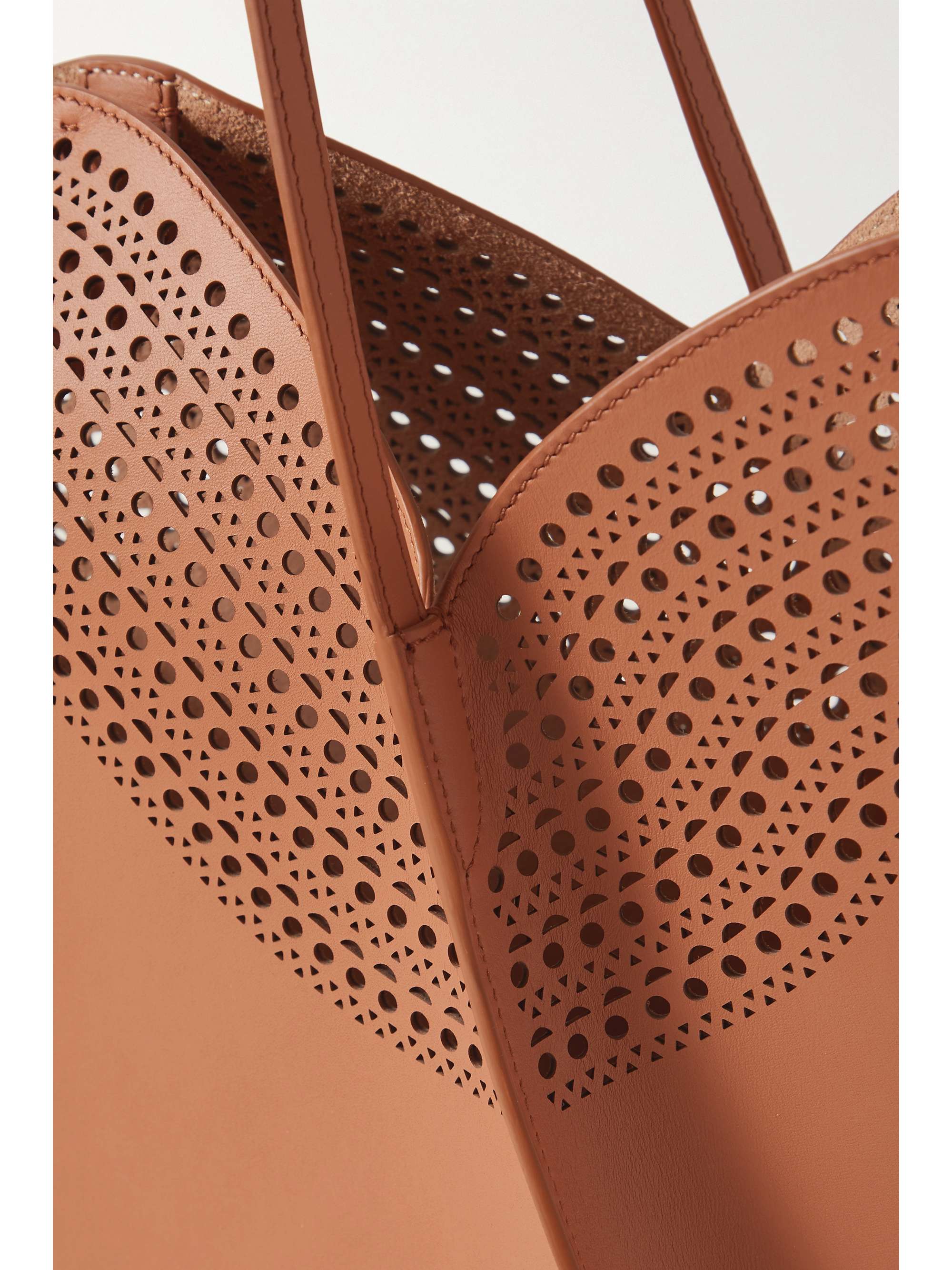 ALAÏA Sac à main en cuir découpé au laser Lili 24 Medium