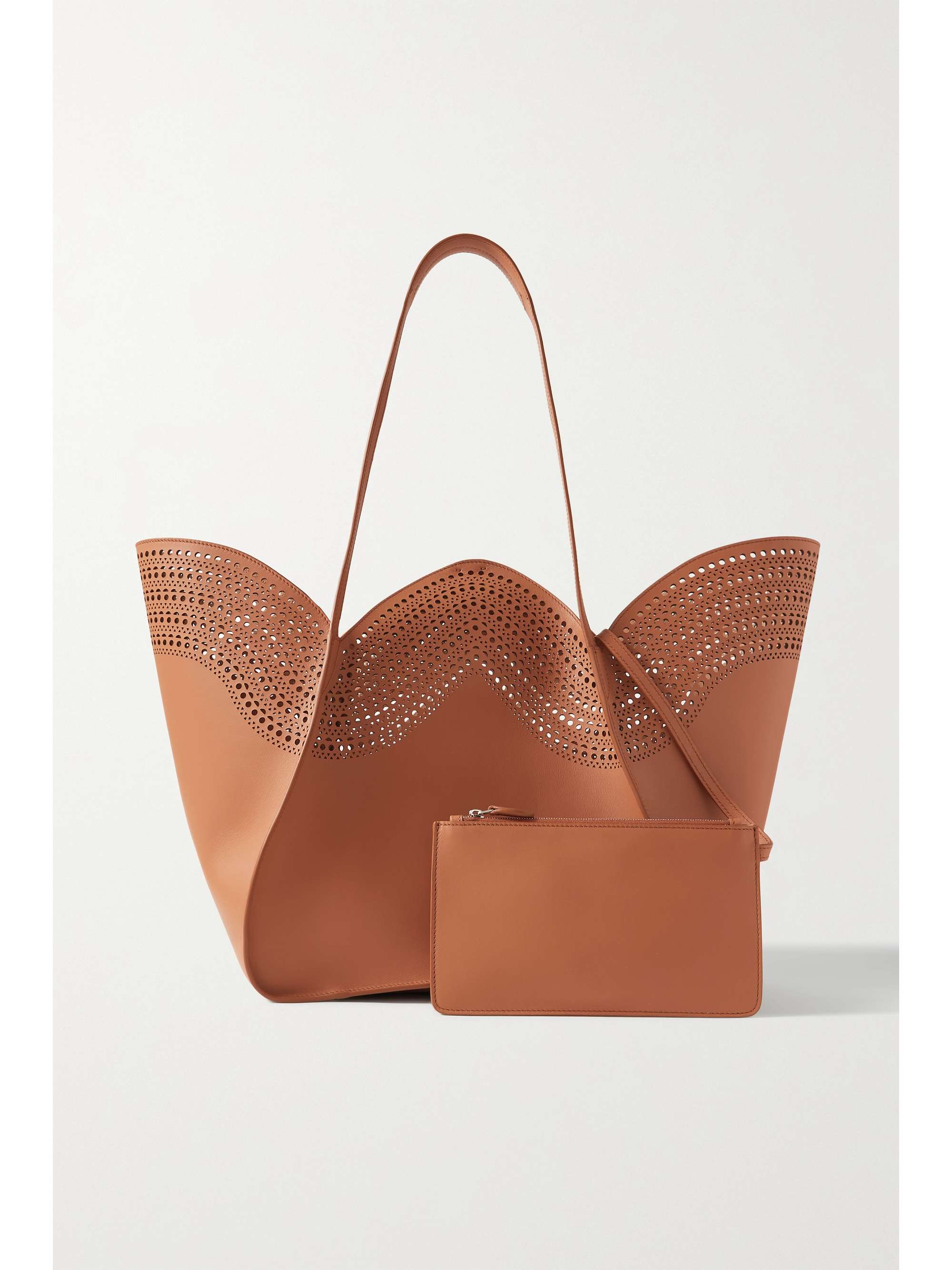 ALAÏA Sac à main en cuir découpé au laser Lili 24 Medium