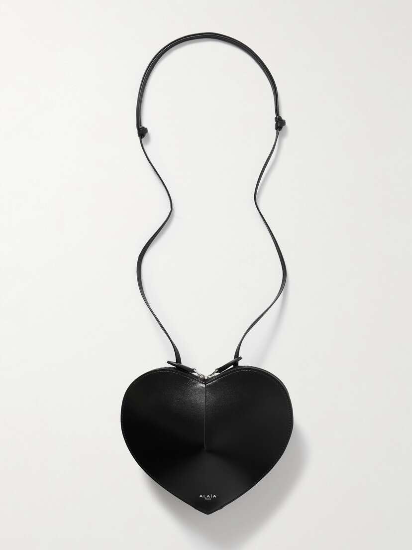 Alaïa Le Coeur Leather Shoulder Bag