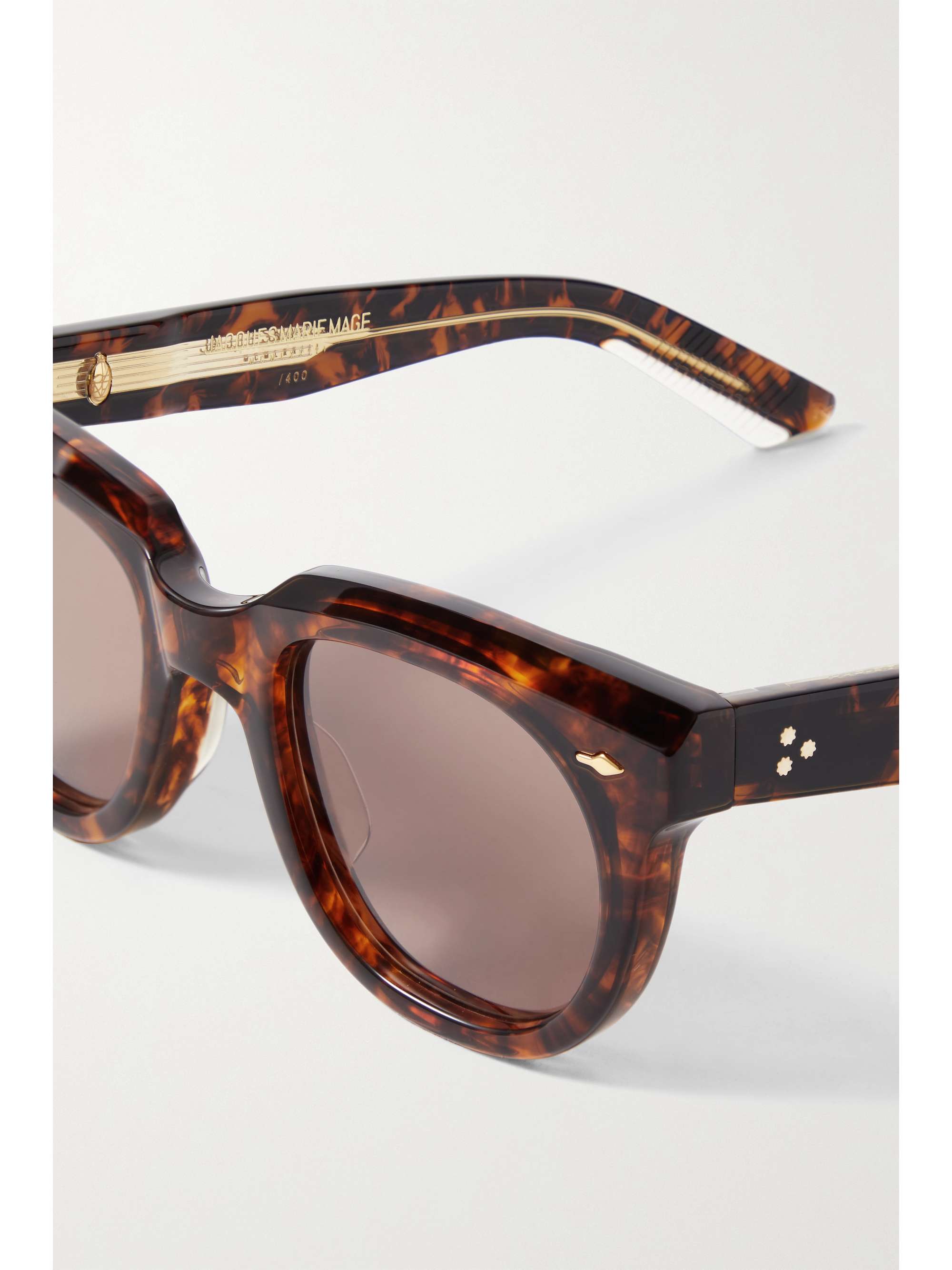 JACQUES MARIE MAGE Sturges D-frame tortoiseshell acetate sunglasses