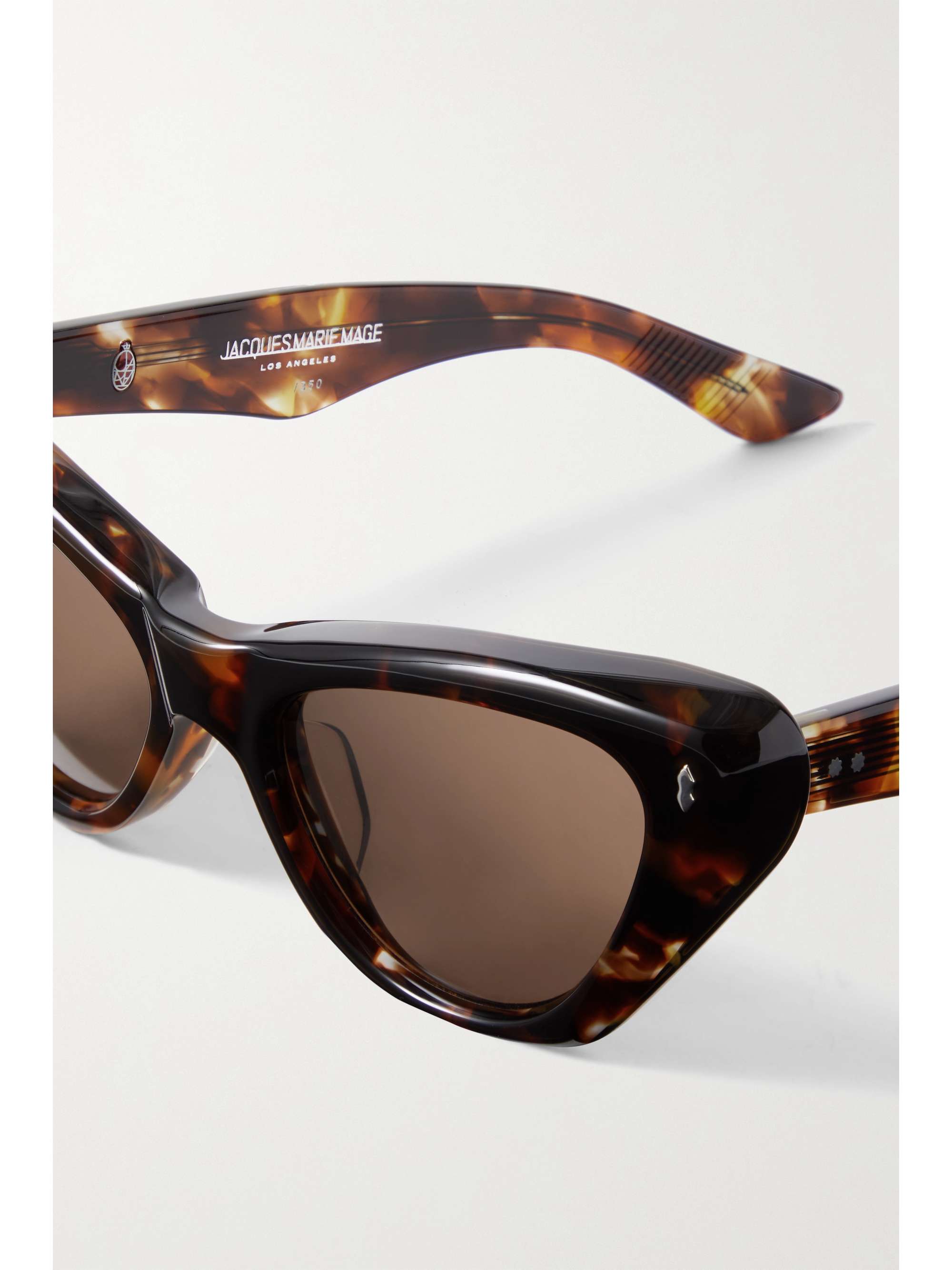Kelly cat-eye tortoiseshell acetate sunglasses
