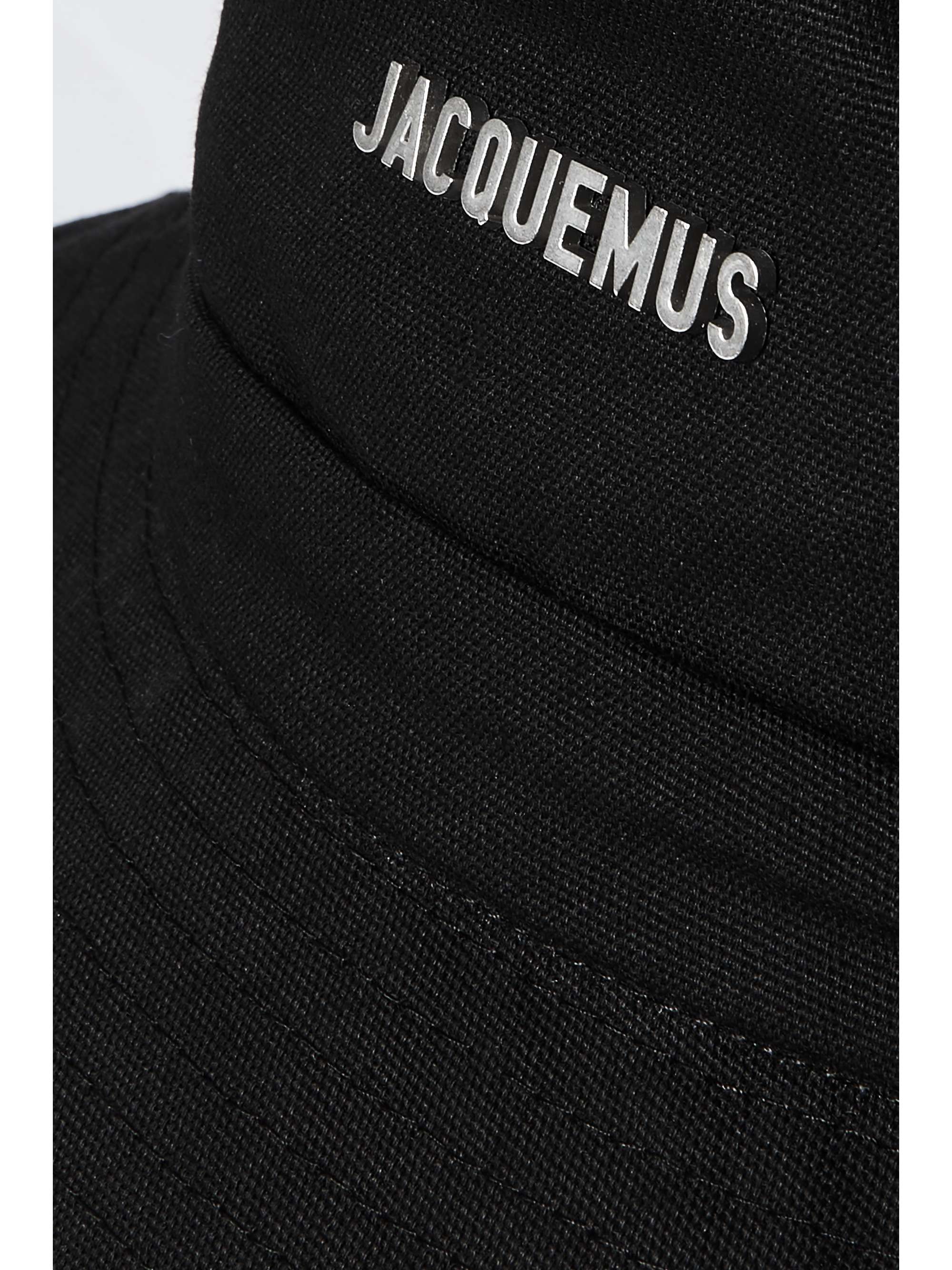 JACQUEMUS Le Bob Gadjo embellished cotton-canvas bucket hat