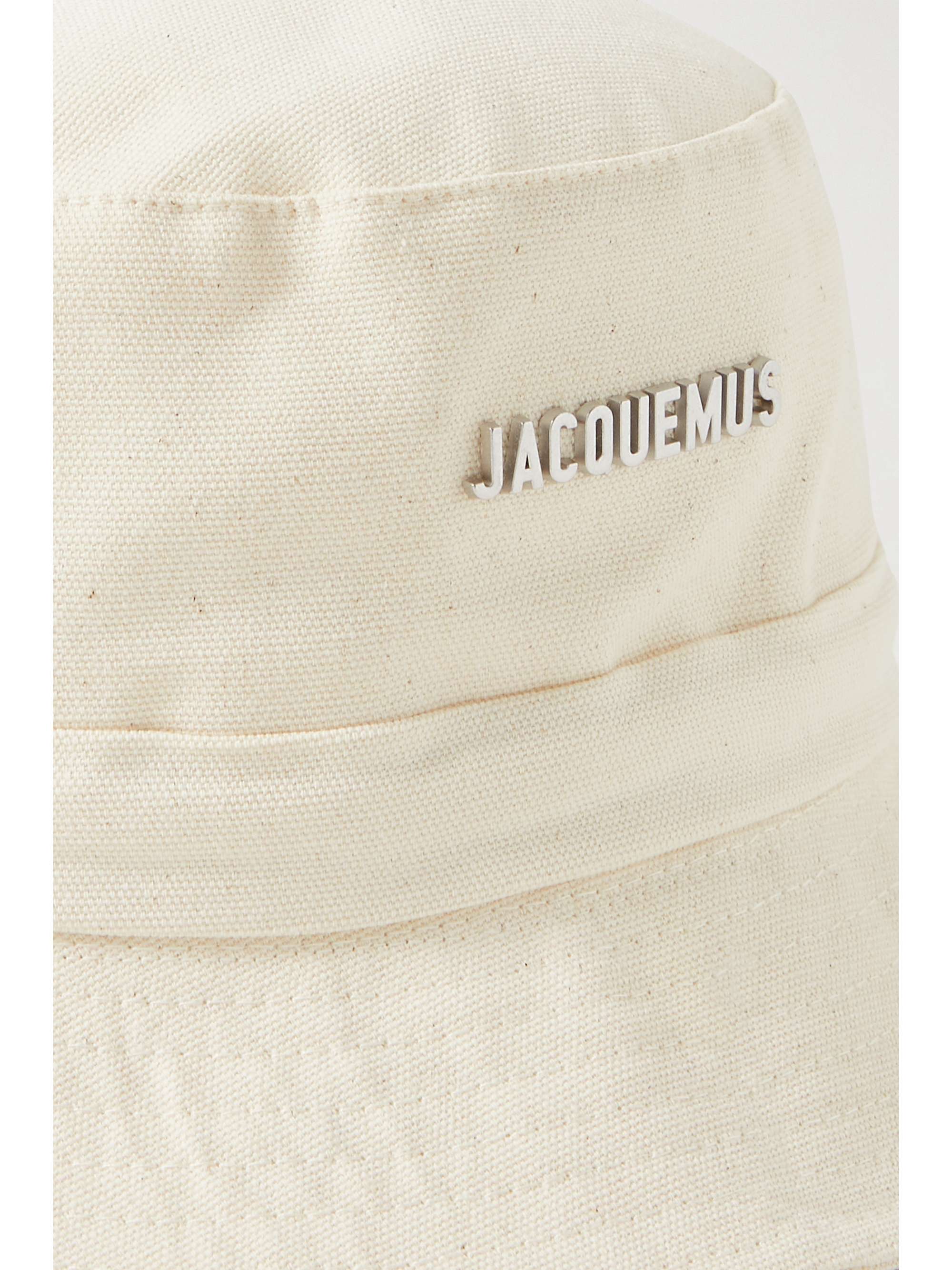 JACQUEMUS Le Bob Gadjo embellished cotton-canvas bucket hat