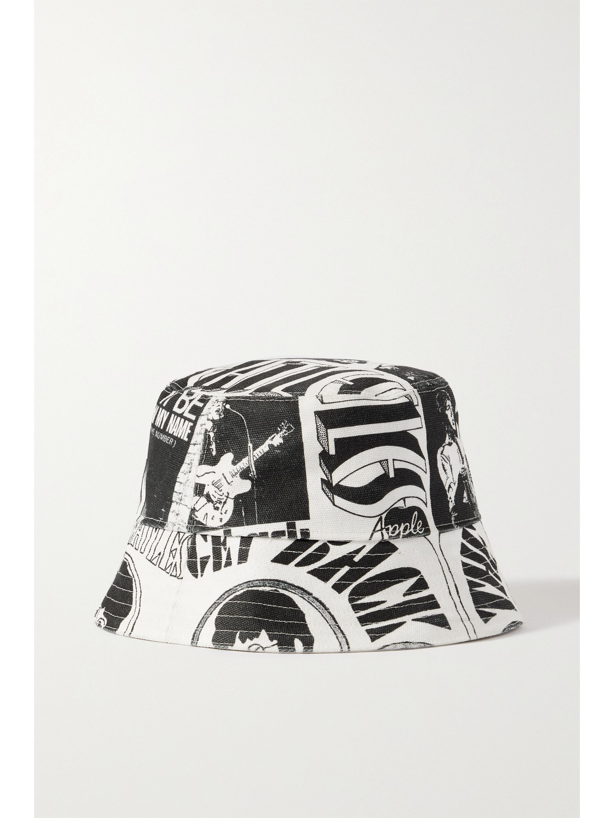 STELLA MCCARTNEY + THE BEATLES GET BACK PRINTED COTTON-CANVAS BUCKET HAT