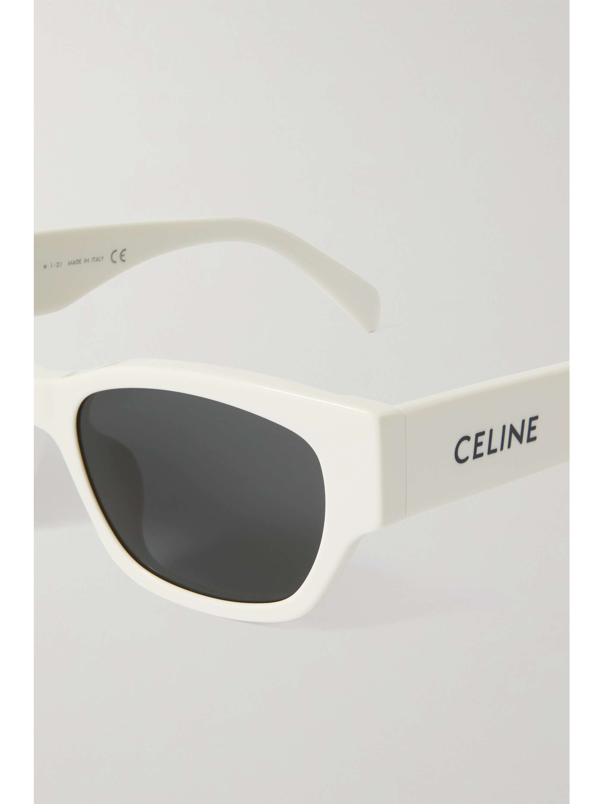 CELINE EYEWEAR Square-frame acetate sunglasses