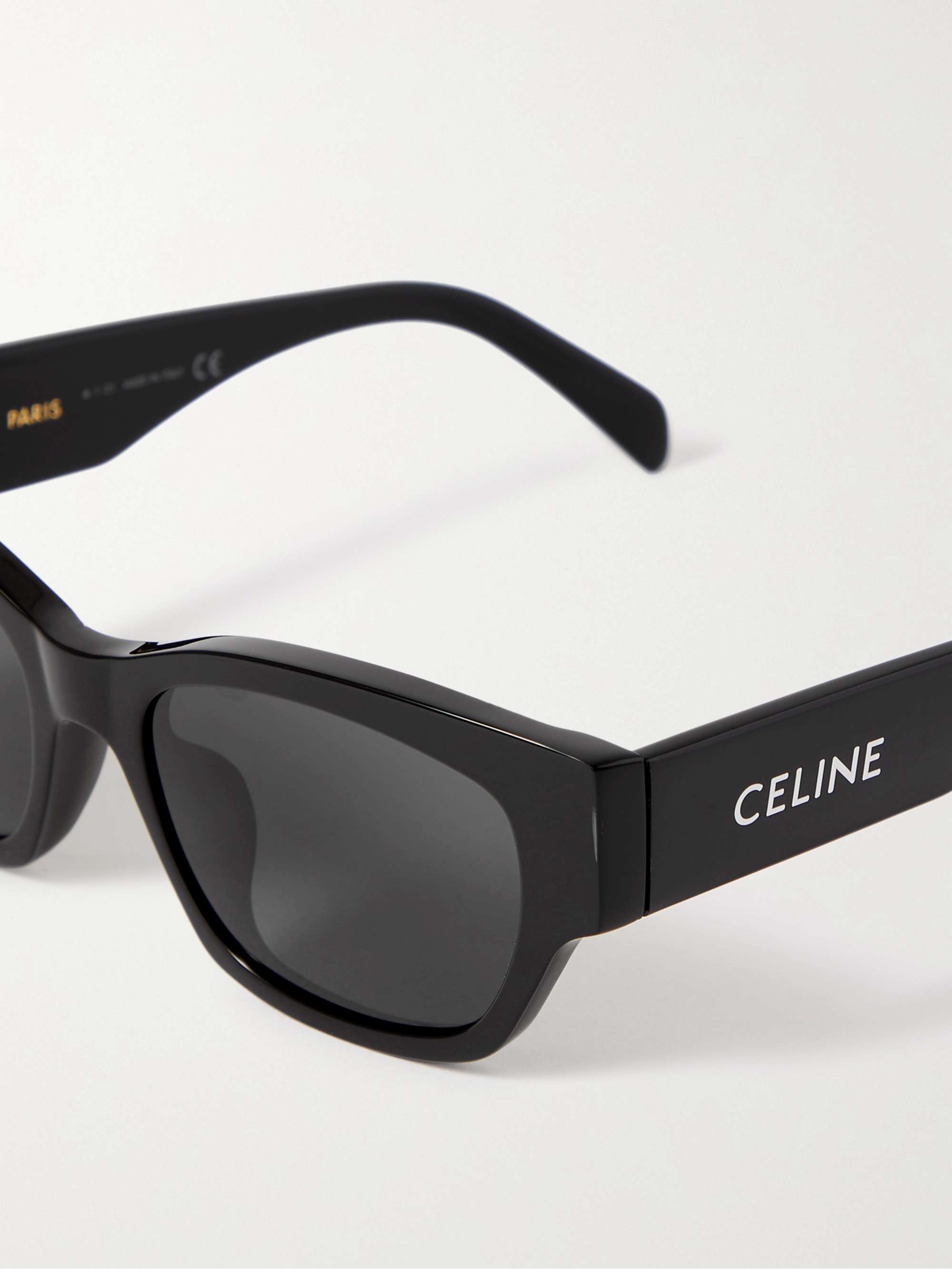 Logo Ski Goggles in Black - Celine Eyewear