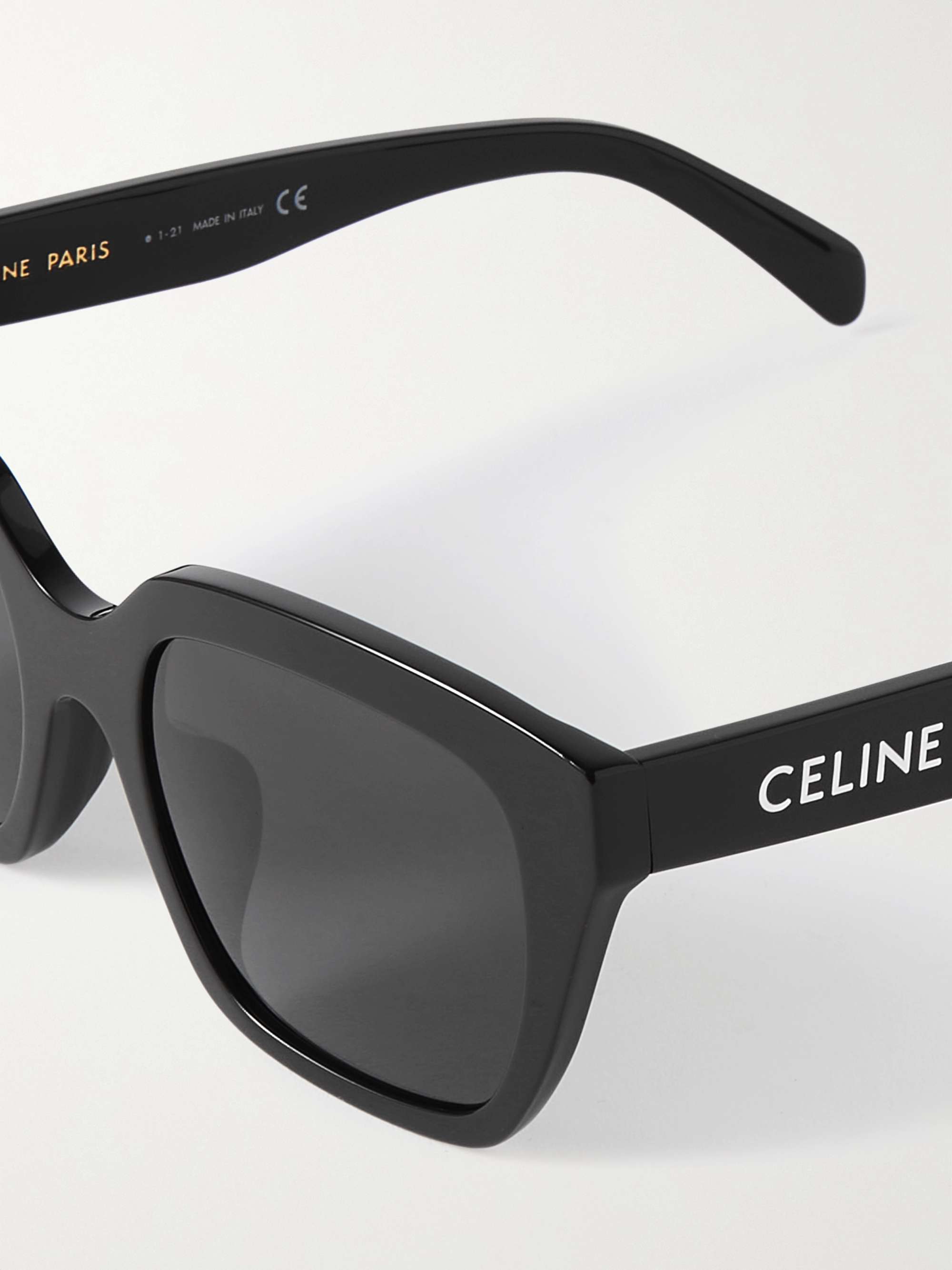 CELINE EYEWEAR Oversized square-frame acetate sunglasses | NET-A-PORTER