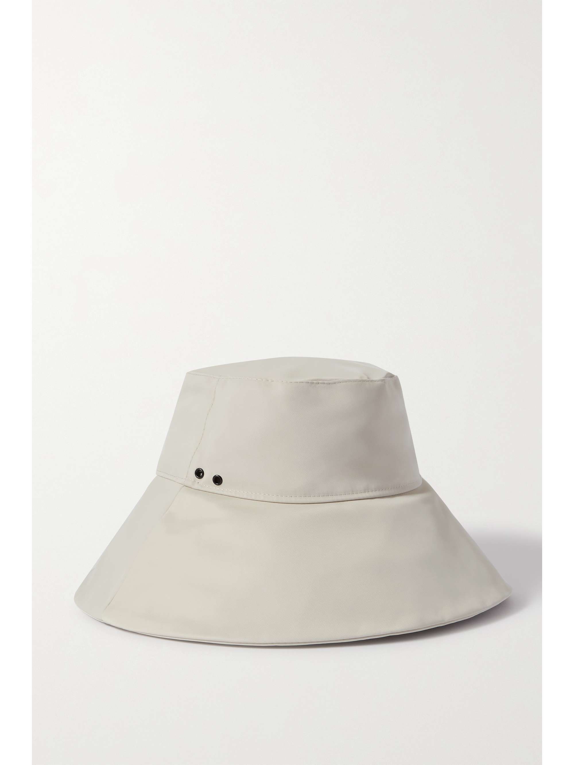 Beige Fulmine shell bucket hat | MAX 