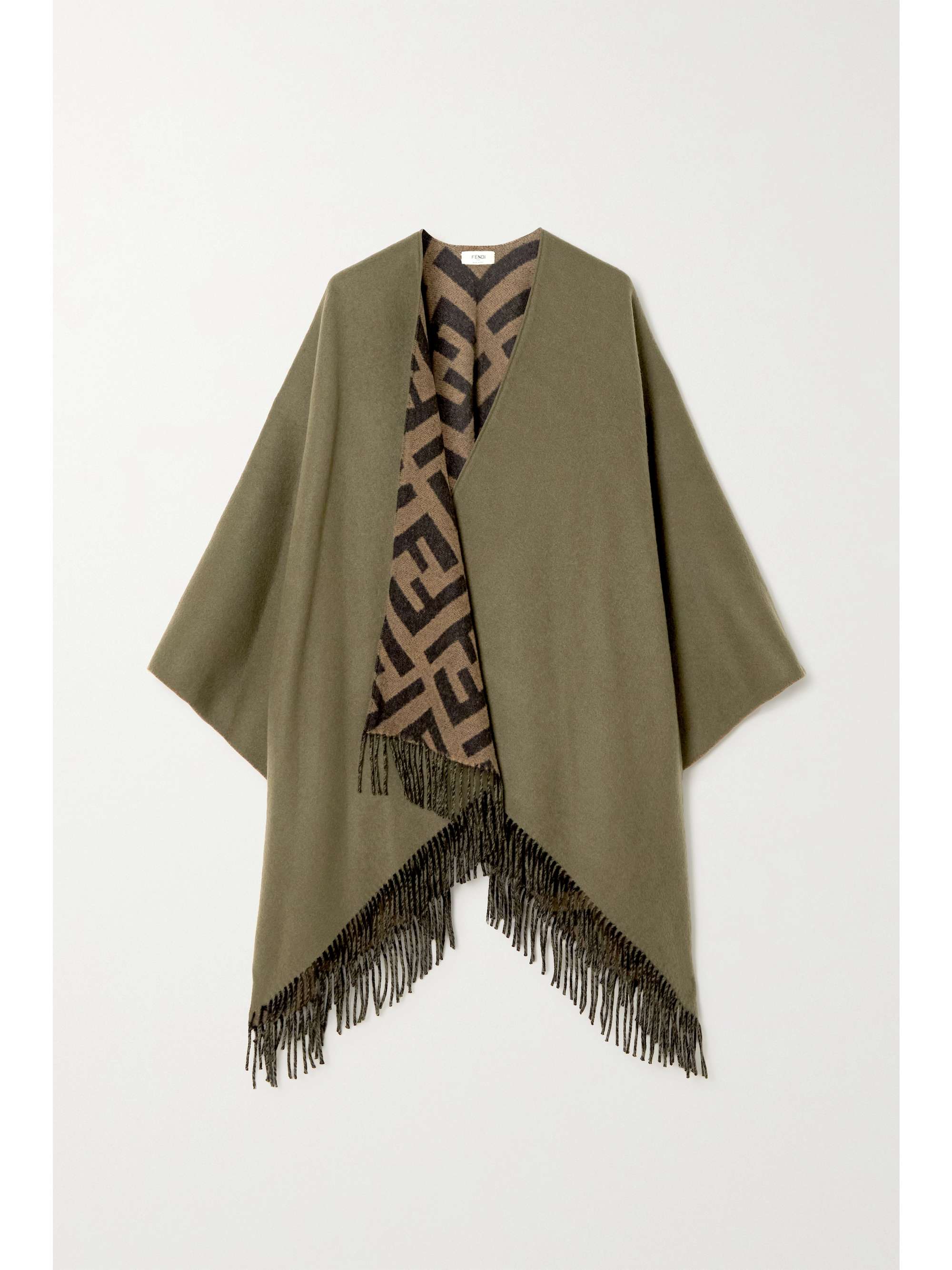fendi poncho wrap