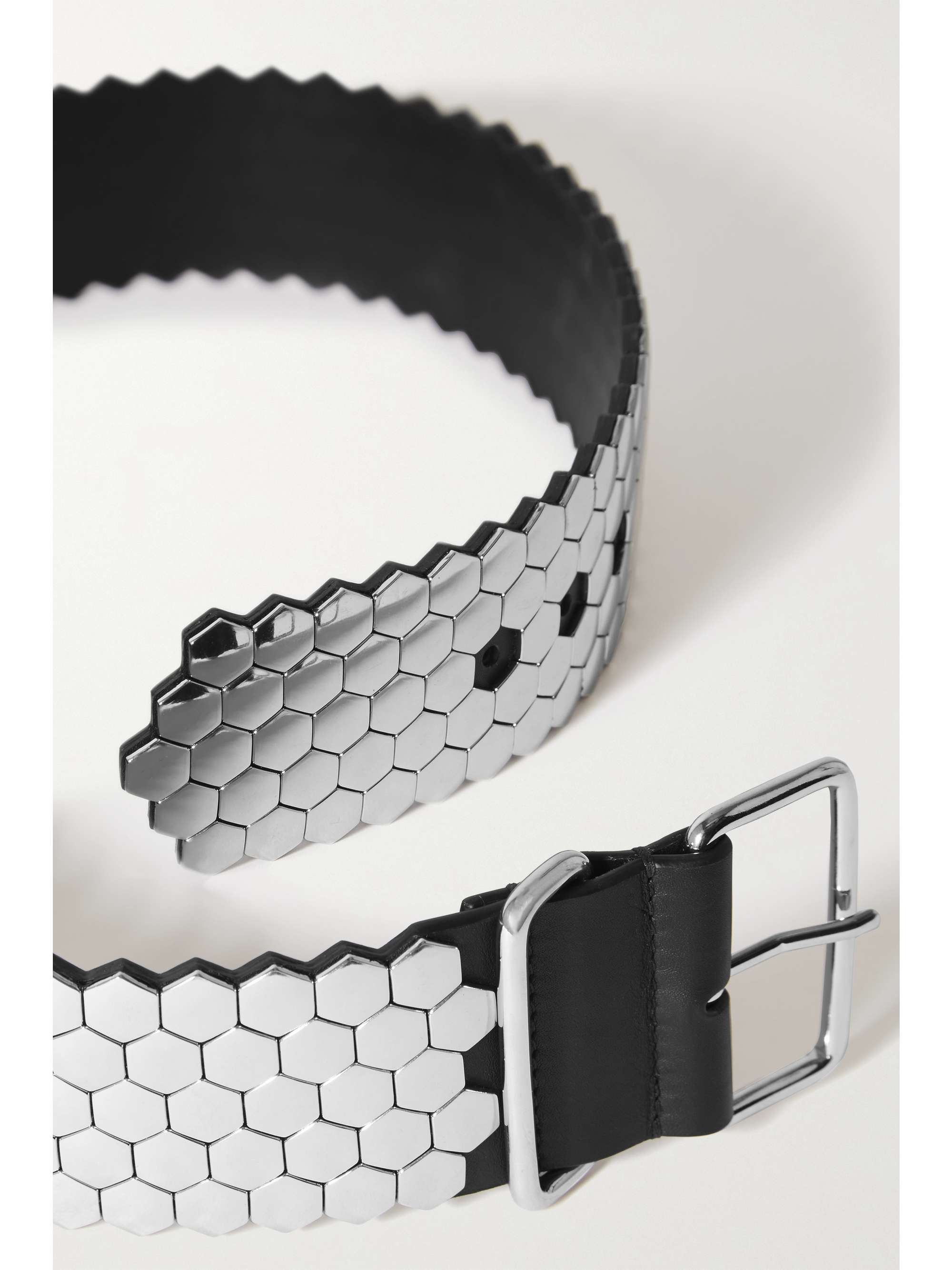 ALAÏA Studded leather belt