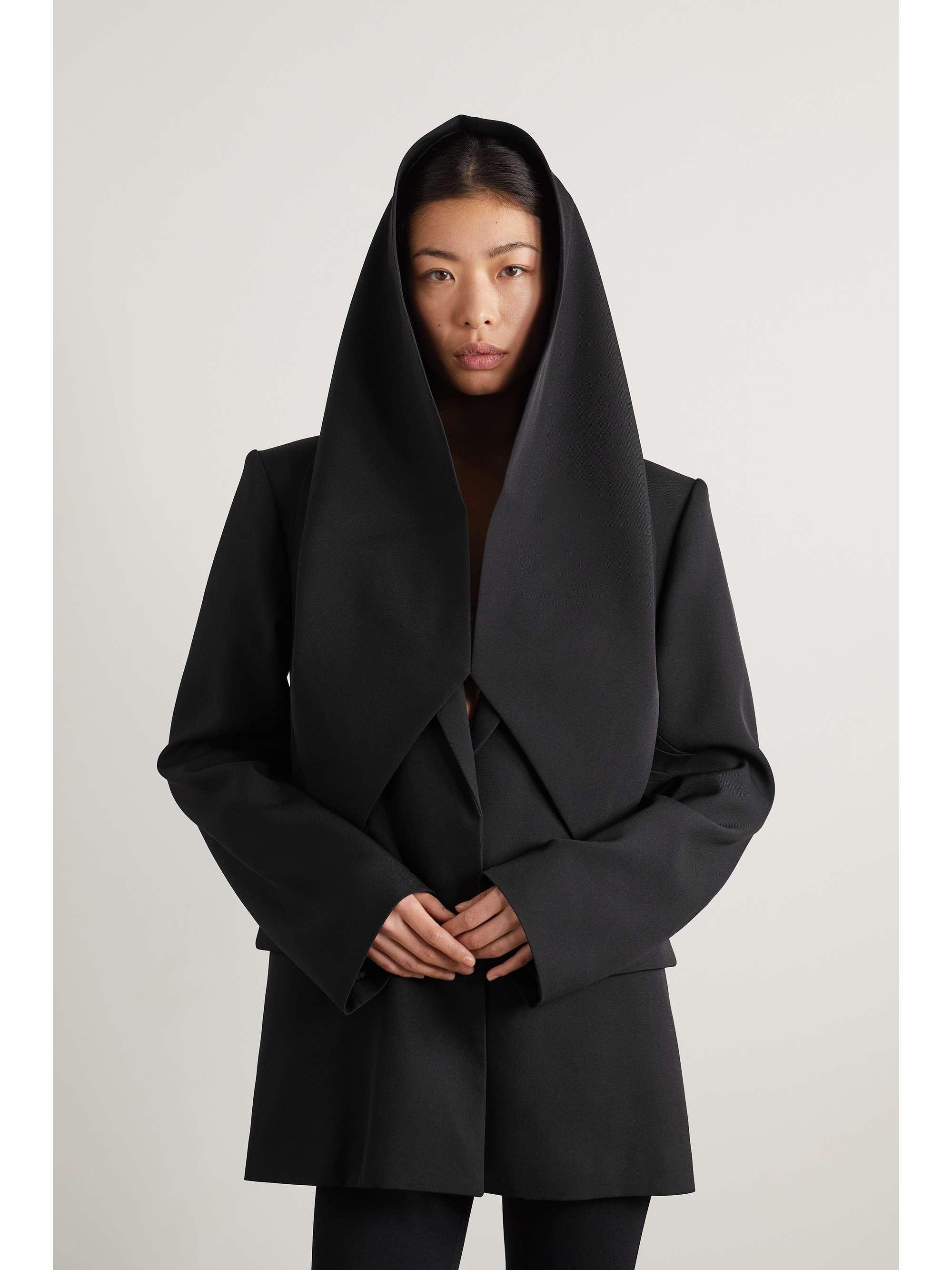 ALAÏA Wool-gabardine snood