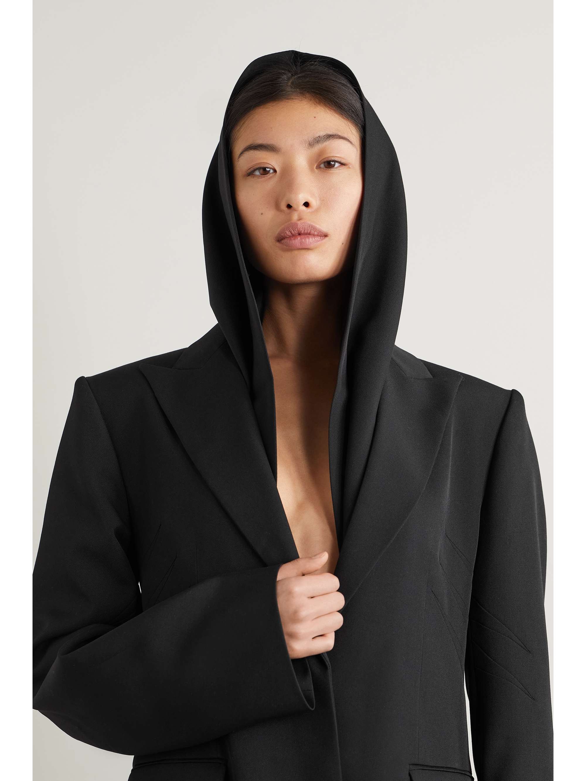 ALAÏA Wool-gabardine snood