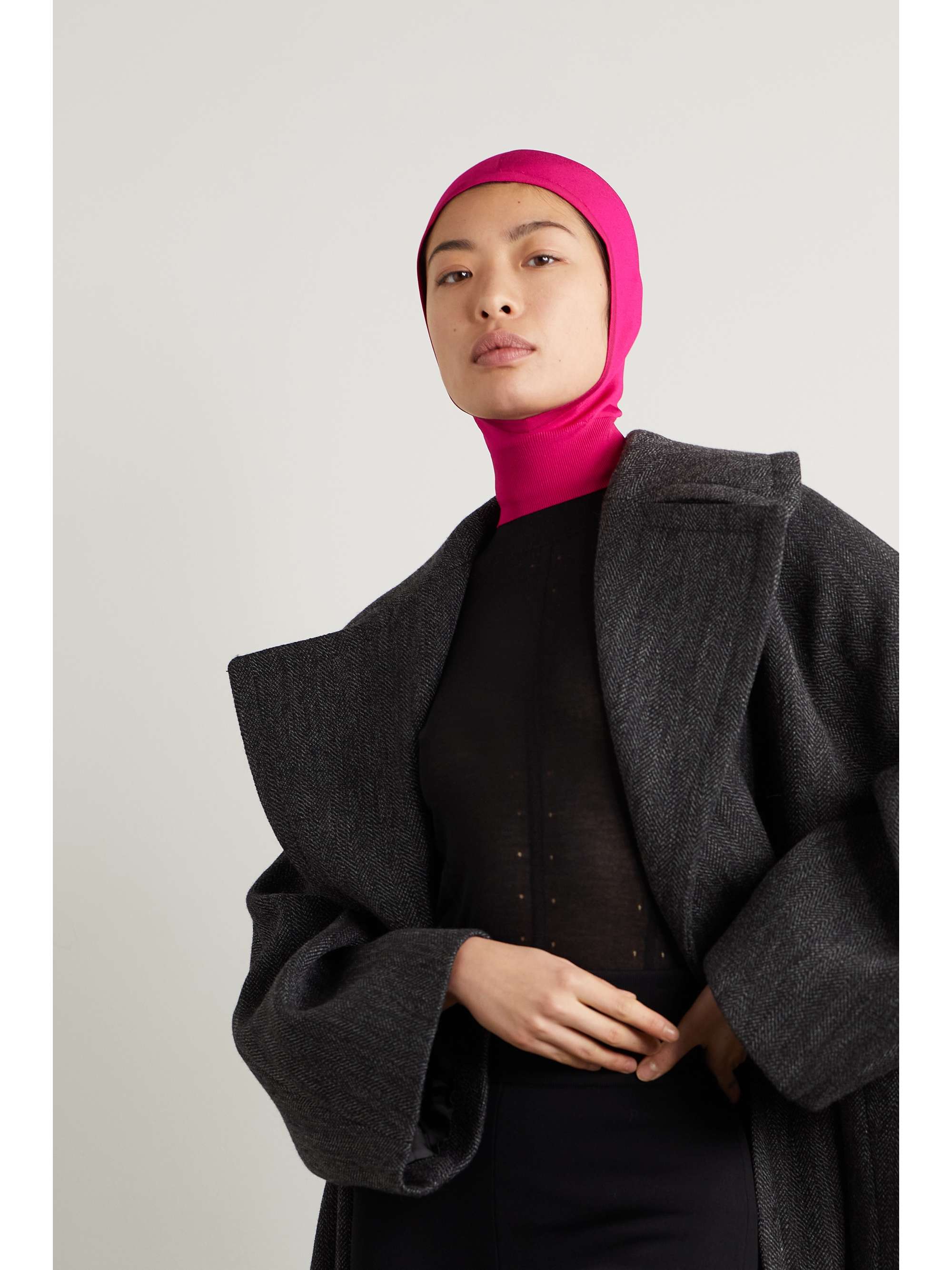 ALAÏA Cagoule en mailles stretch