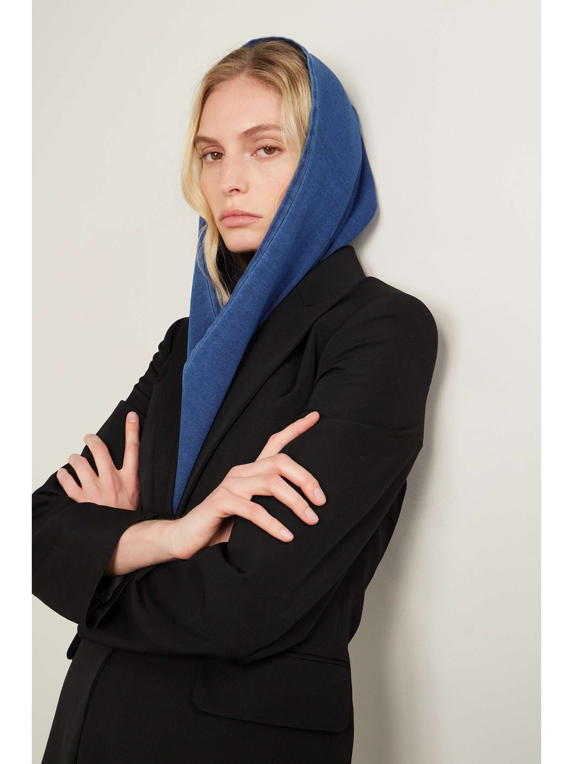 ALAÏA Cotton-blend jersey snood