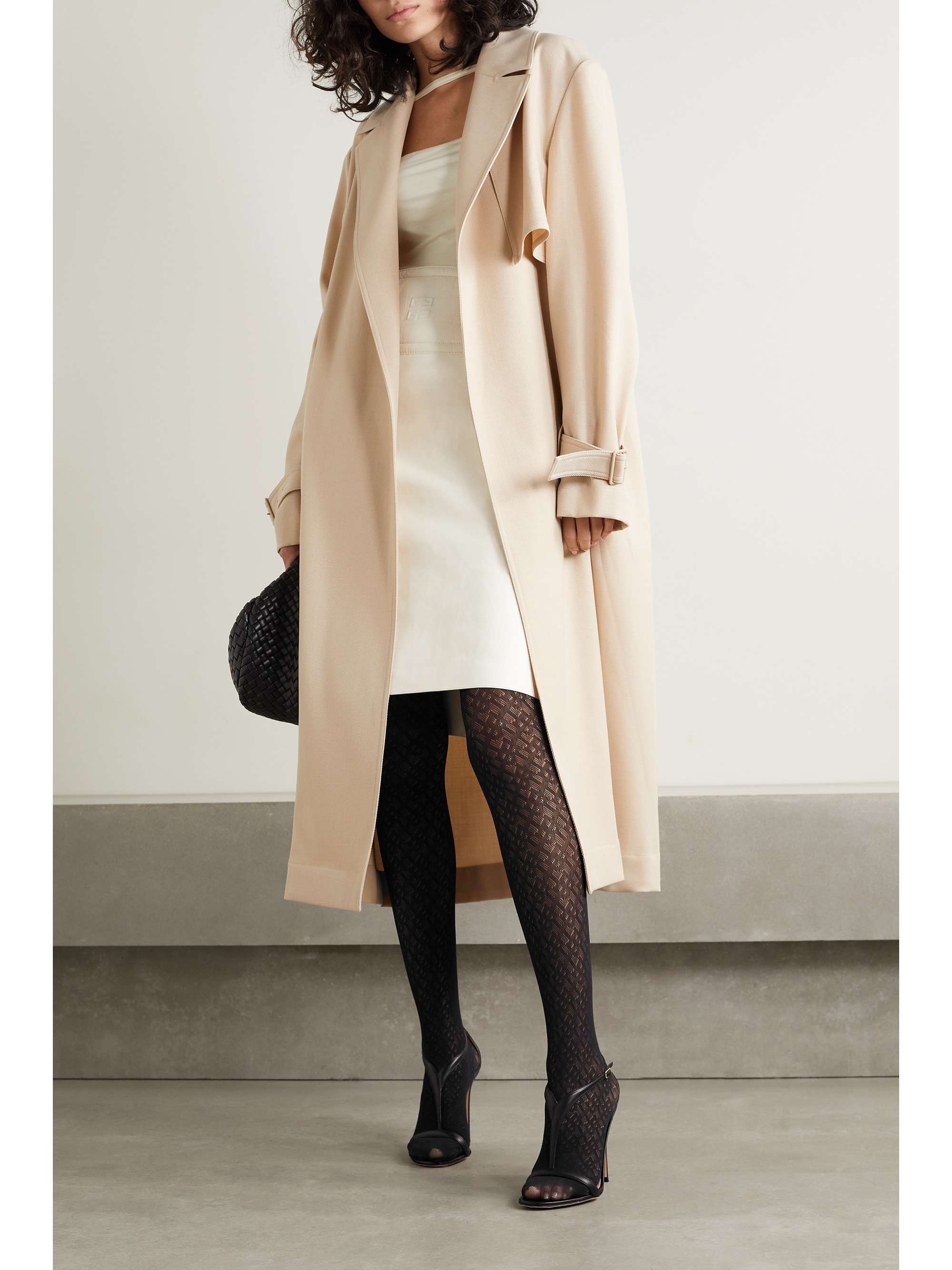 BURBERRY Jacquard stretch-knit tights