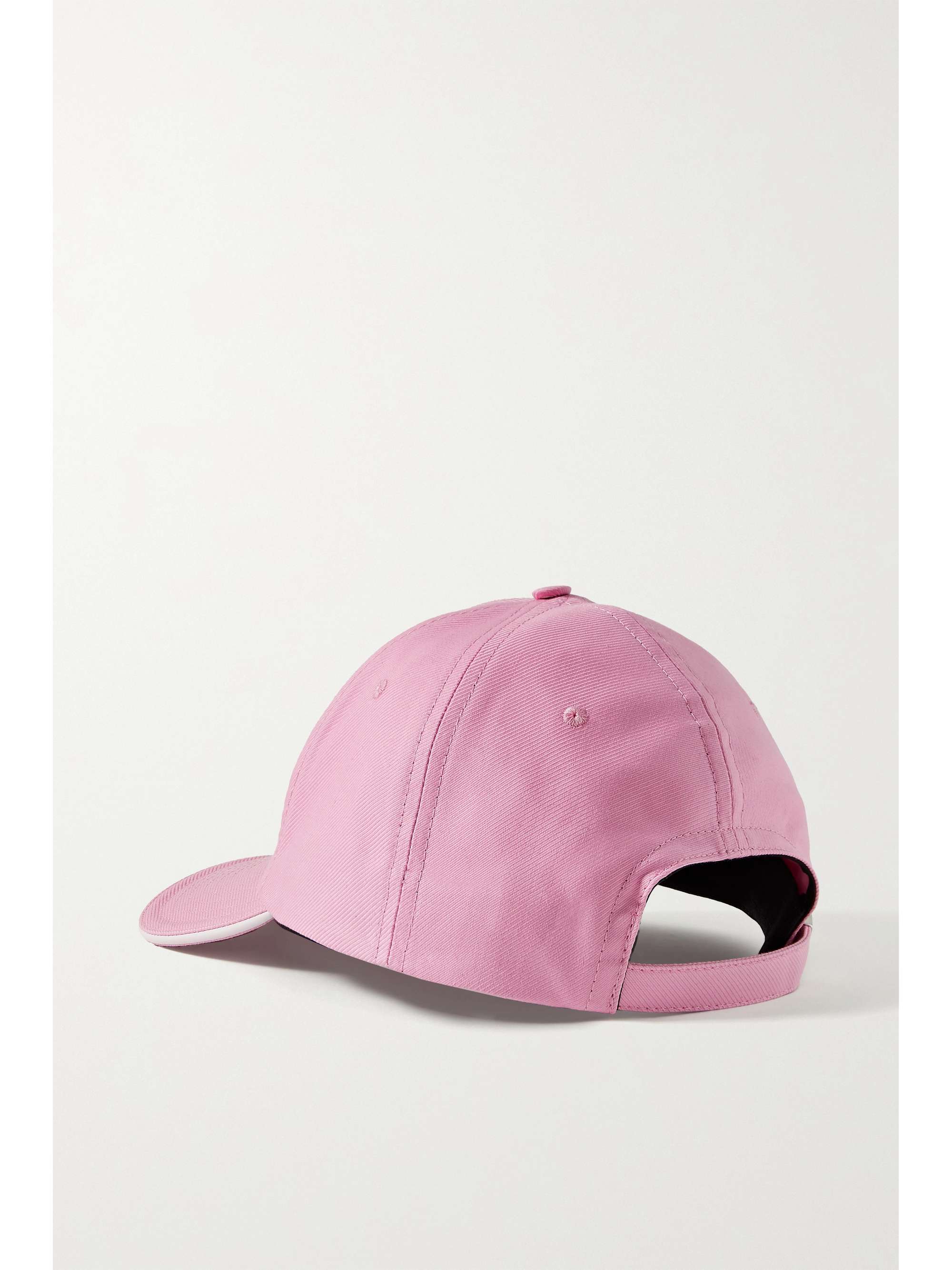 BURBERRY Embroidered cotton-twill baseball cap