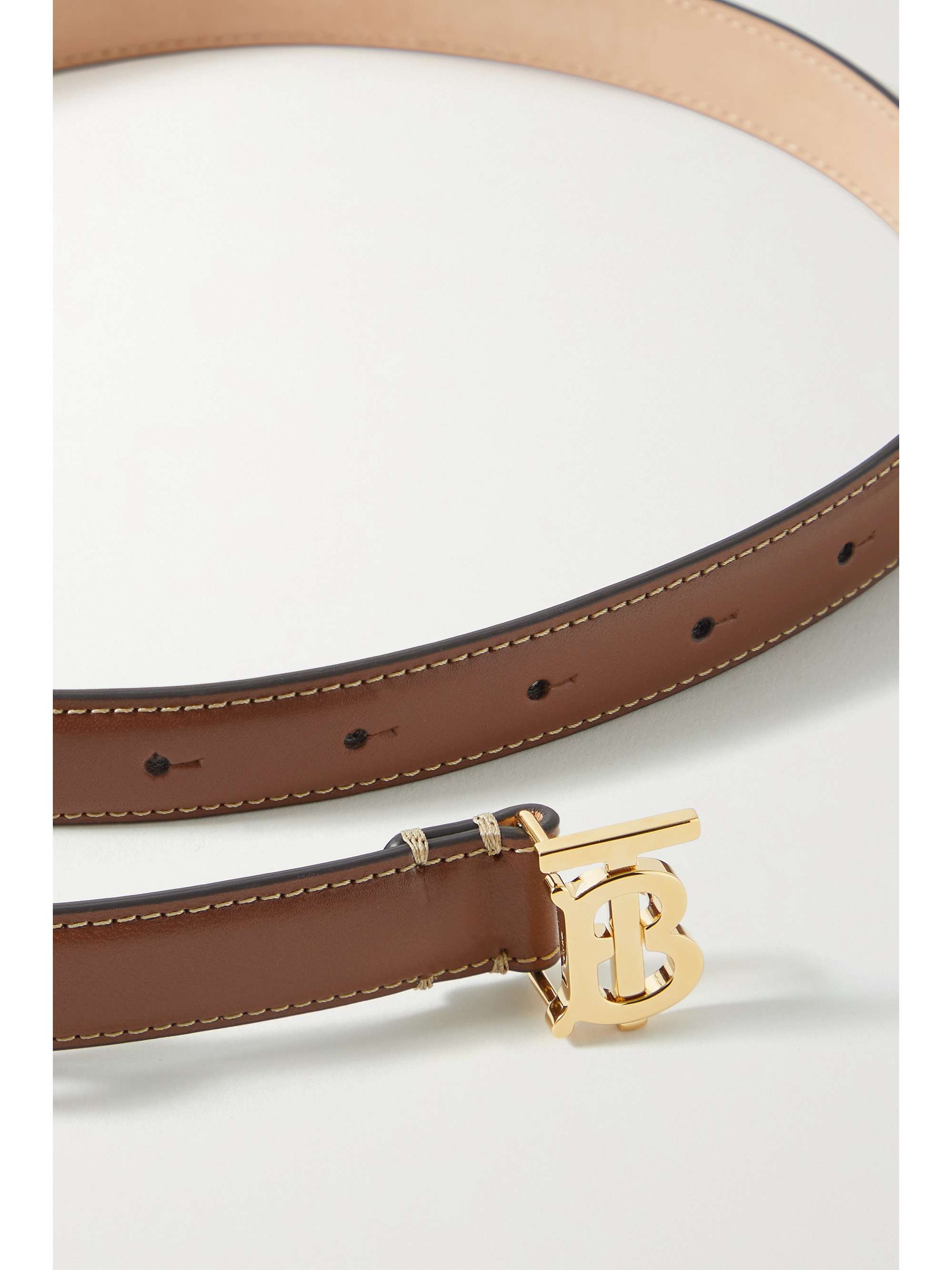 BURBERRY Leather belt | NET-A-PORTER