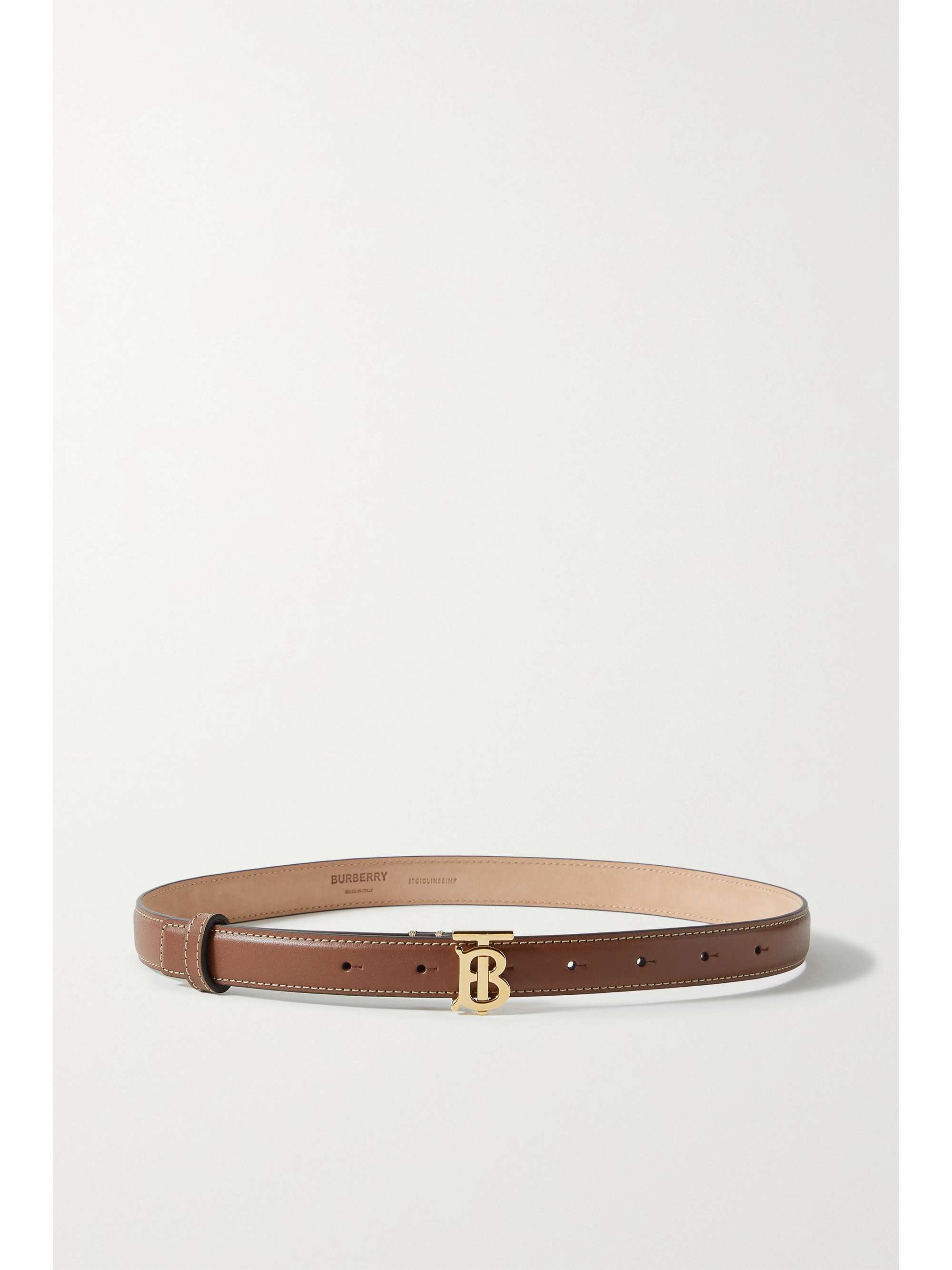 BURBERRY Leather belt | NET-A-PORTER