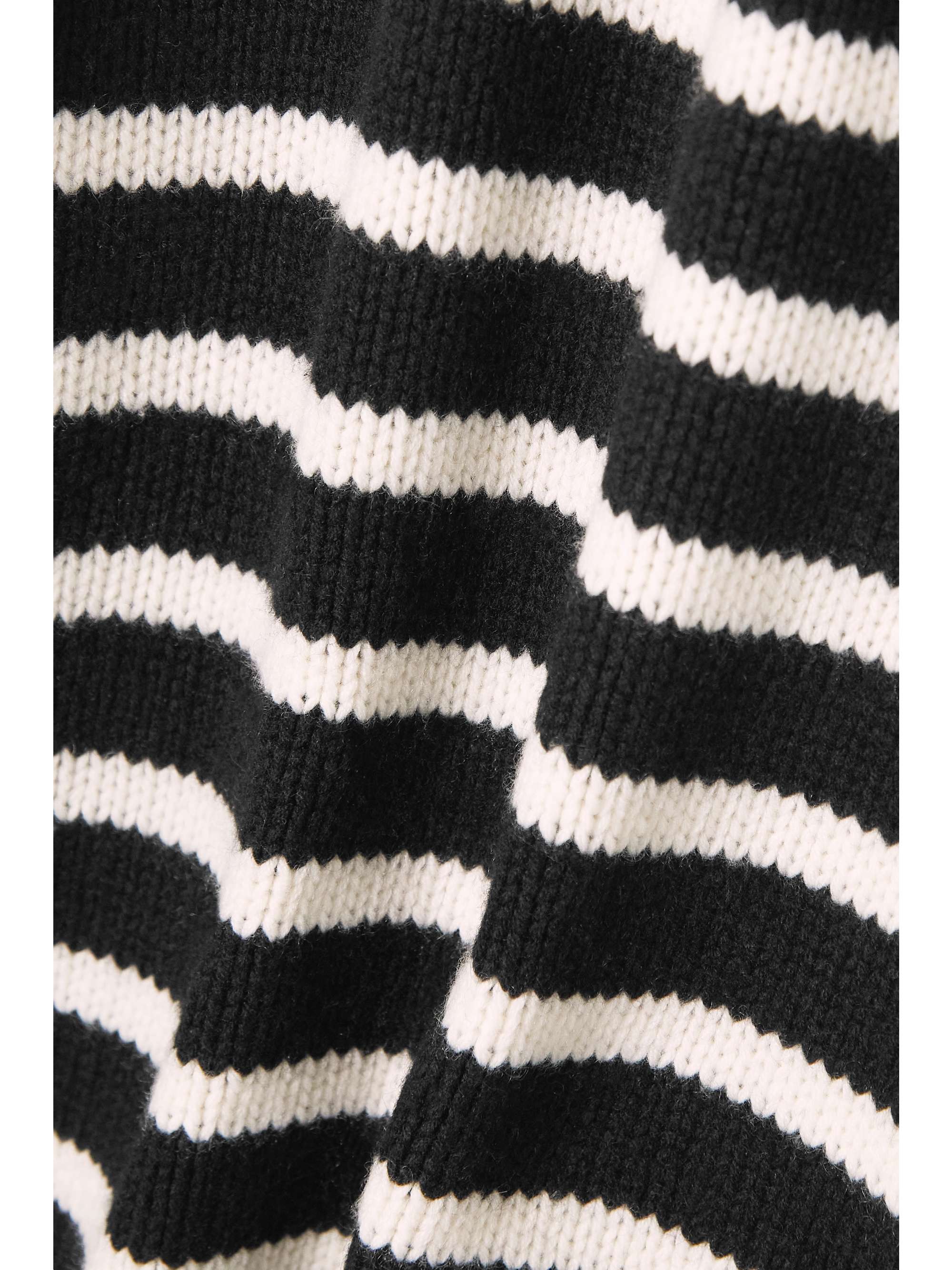 LA LIGNE Marin striped wool and cashmere-blend sweater