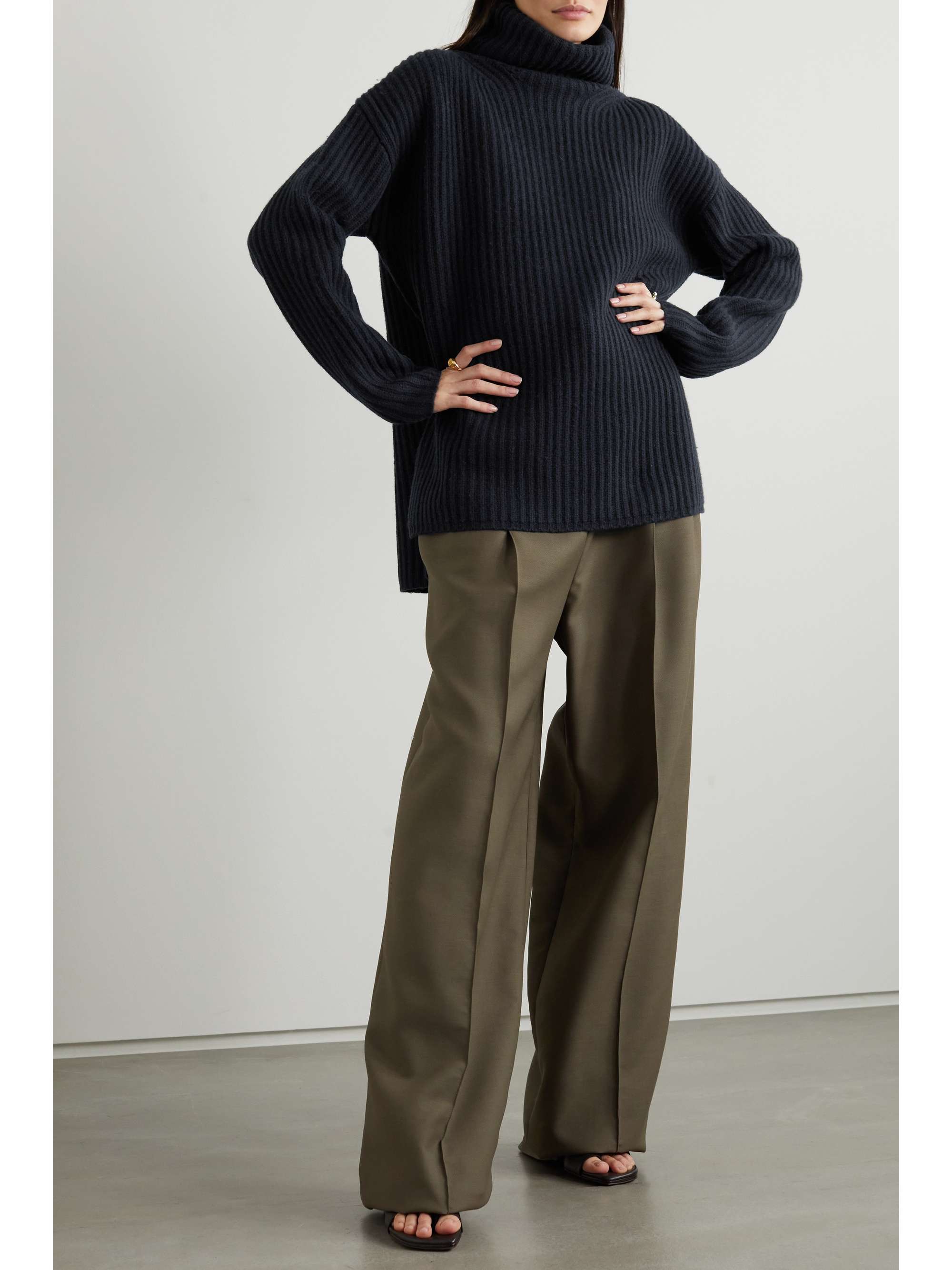 f&f cowl neck jumper
