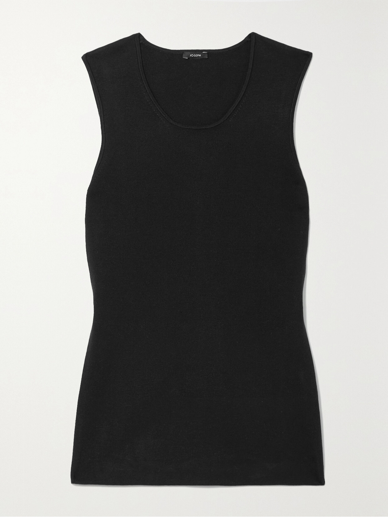 Joseph Silk-blend Tank In Black