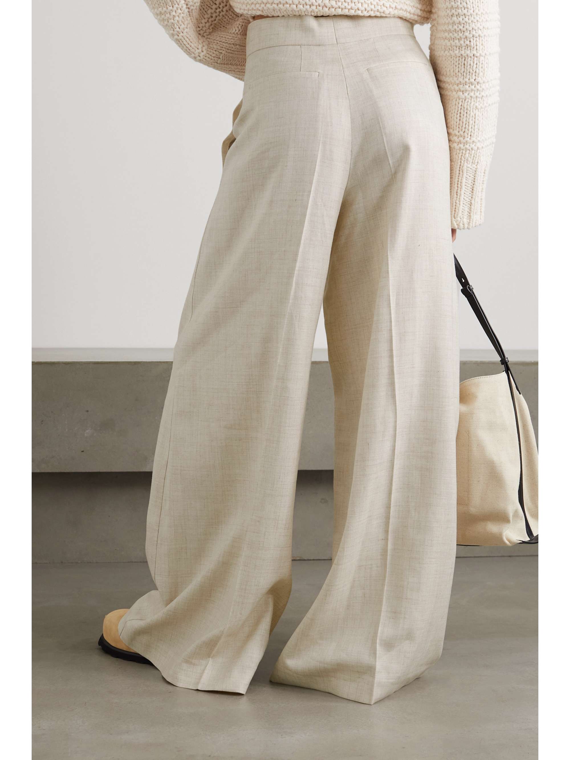 Tacita woven wide-leg pants