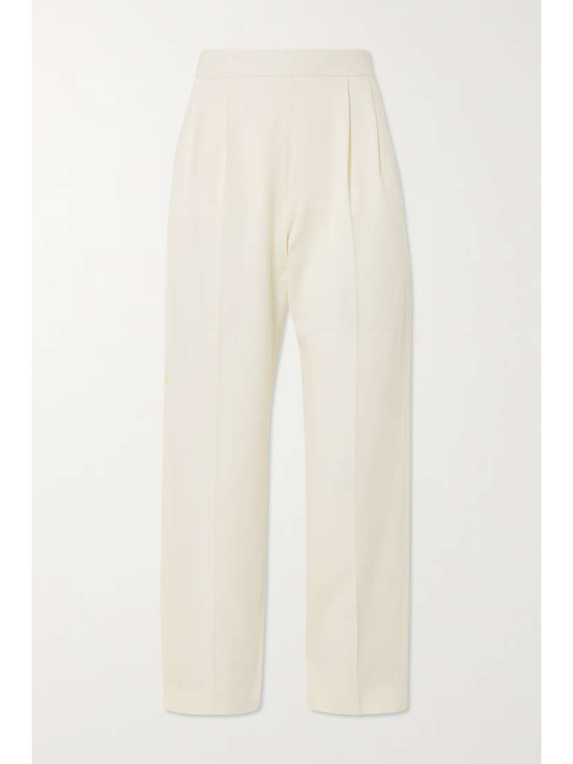 Joseph Thea Cropped Stretch-cady Tapered Pants