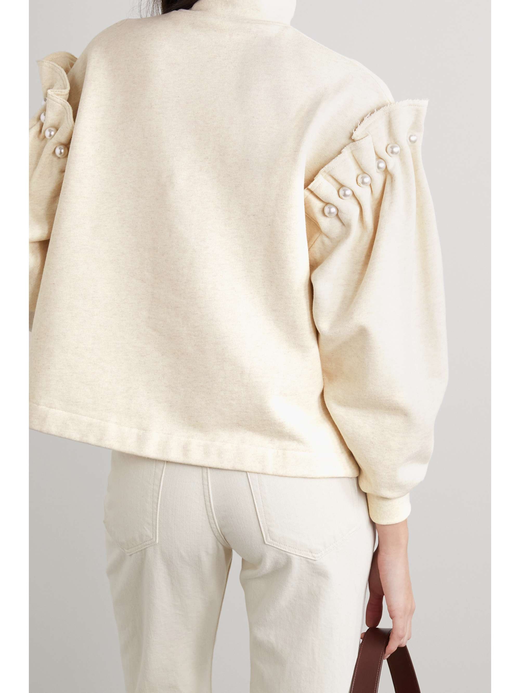 NET SUSTAIN faux pearl-embellished 