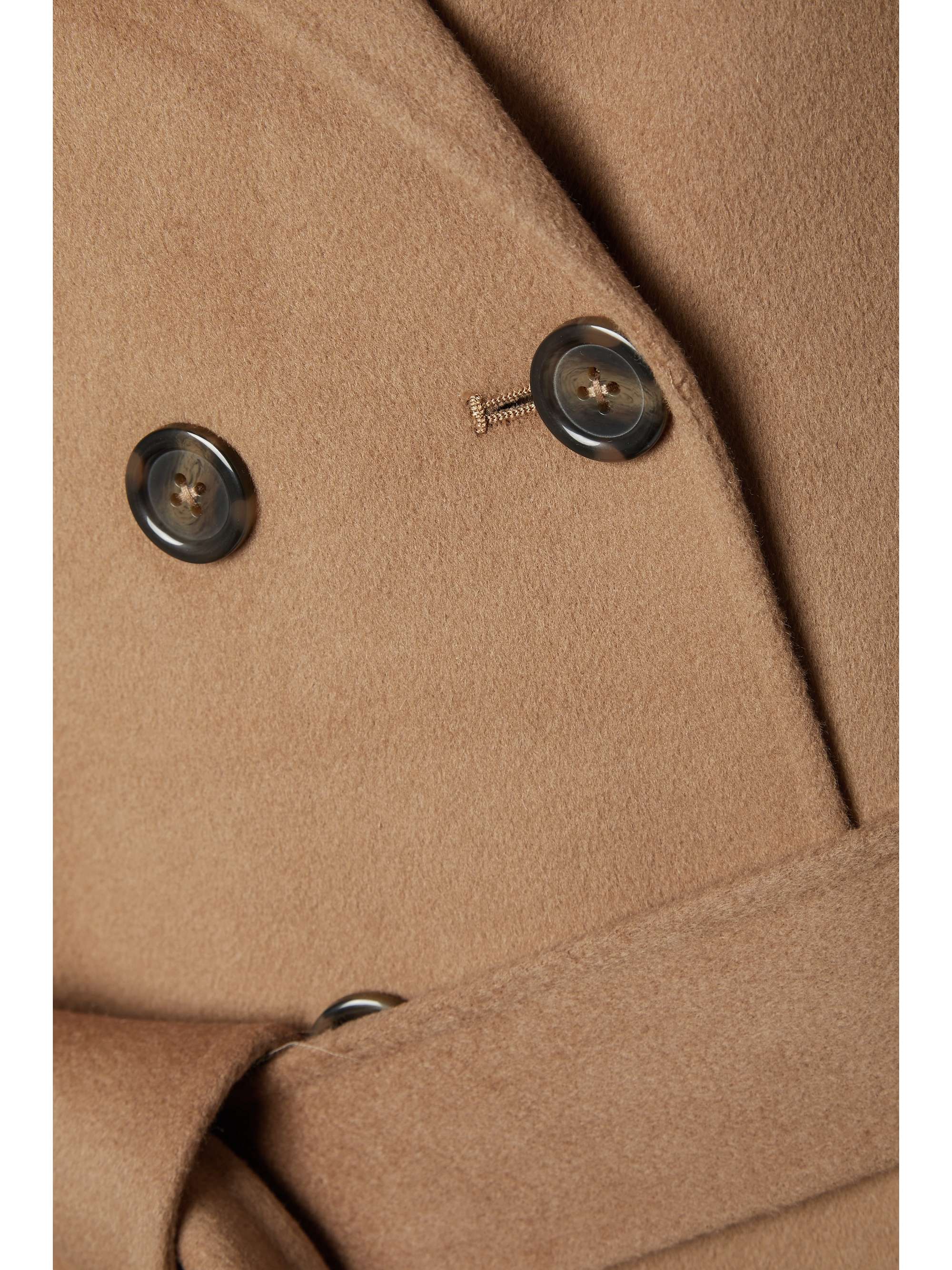 ANINE BING Dylan double-breasted wool and cashmere-blend coat