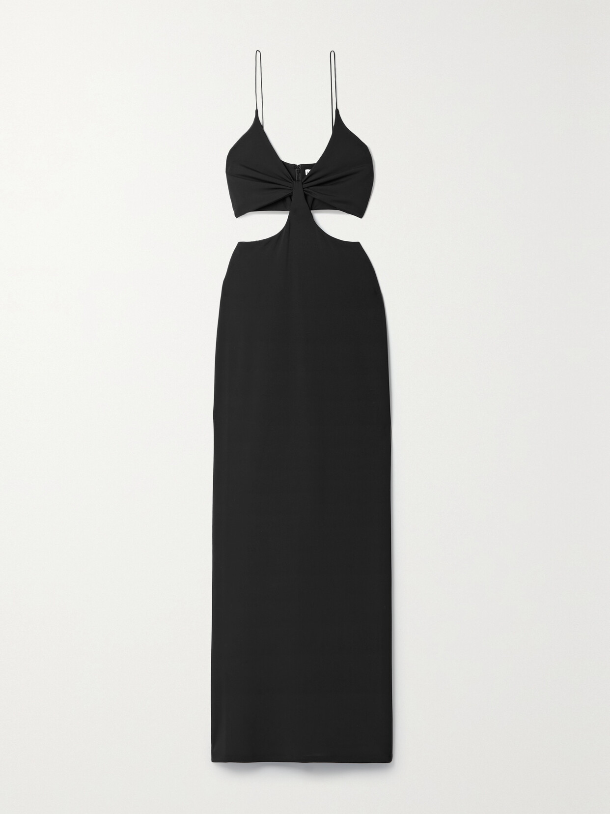 Alice + Olivia Havana Cutout Stretch-jersey Maxi Dress - Black