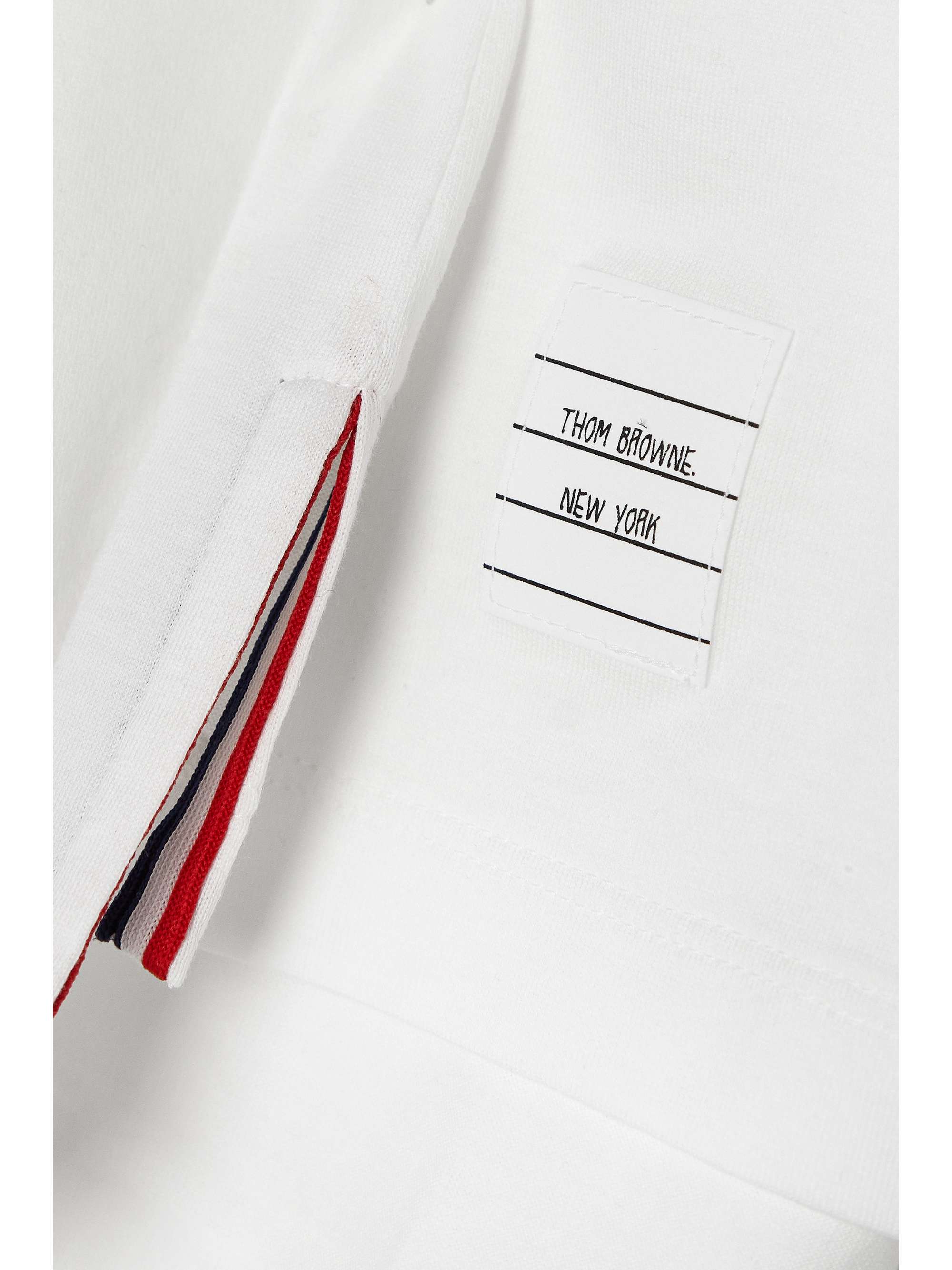 THOM BROWNE Cotton-jersey T-shirt
