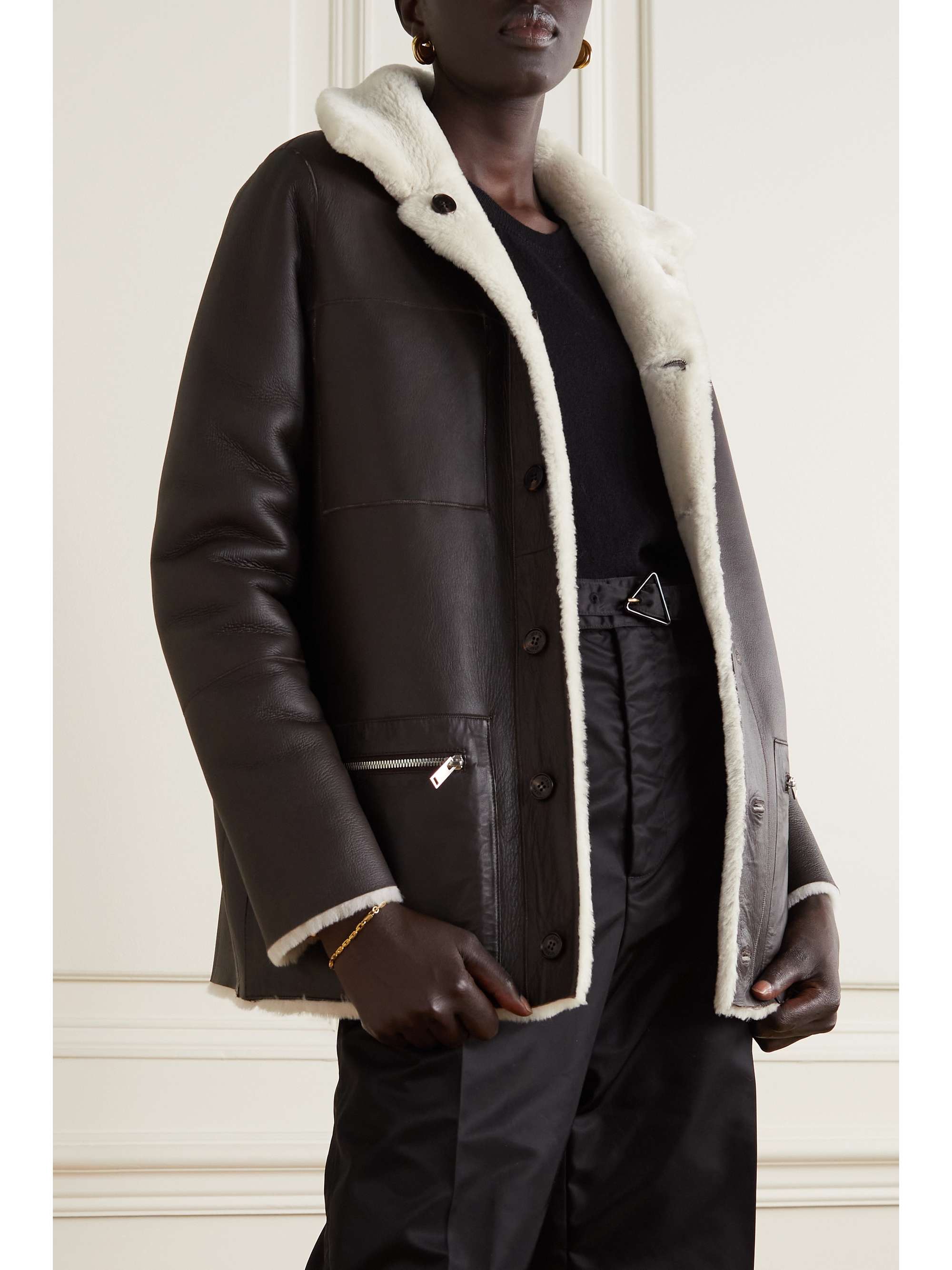 UTZON Jill shearling jacket