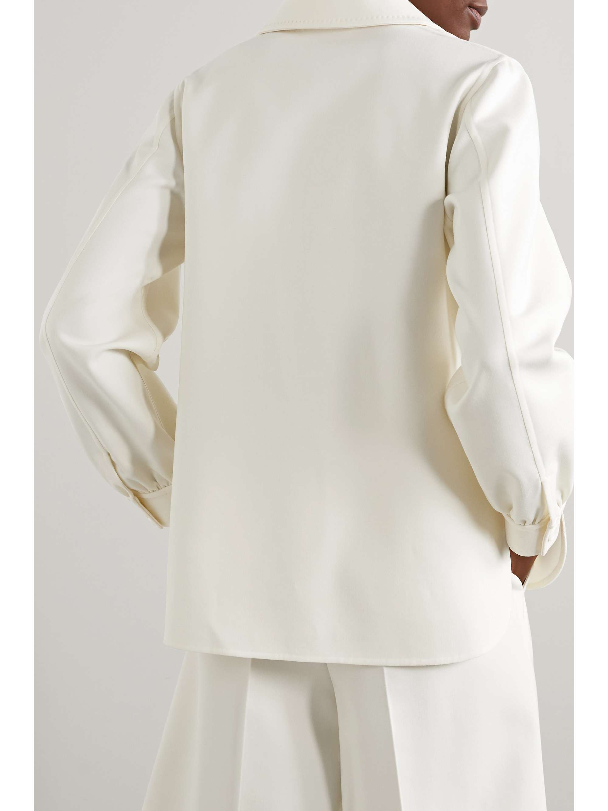 MAX MARA Farsa wool-blend canvas jacket