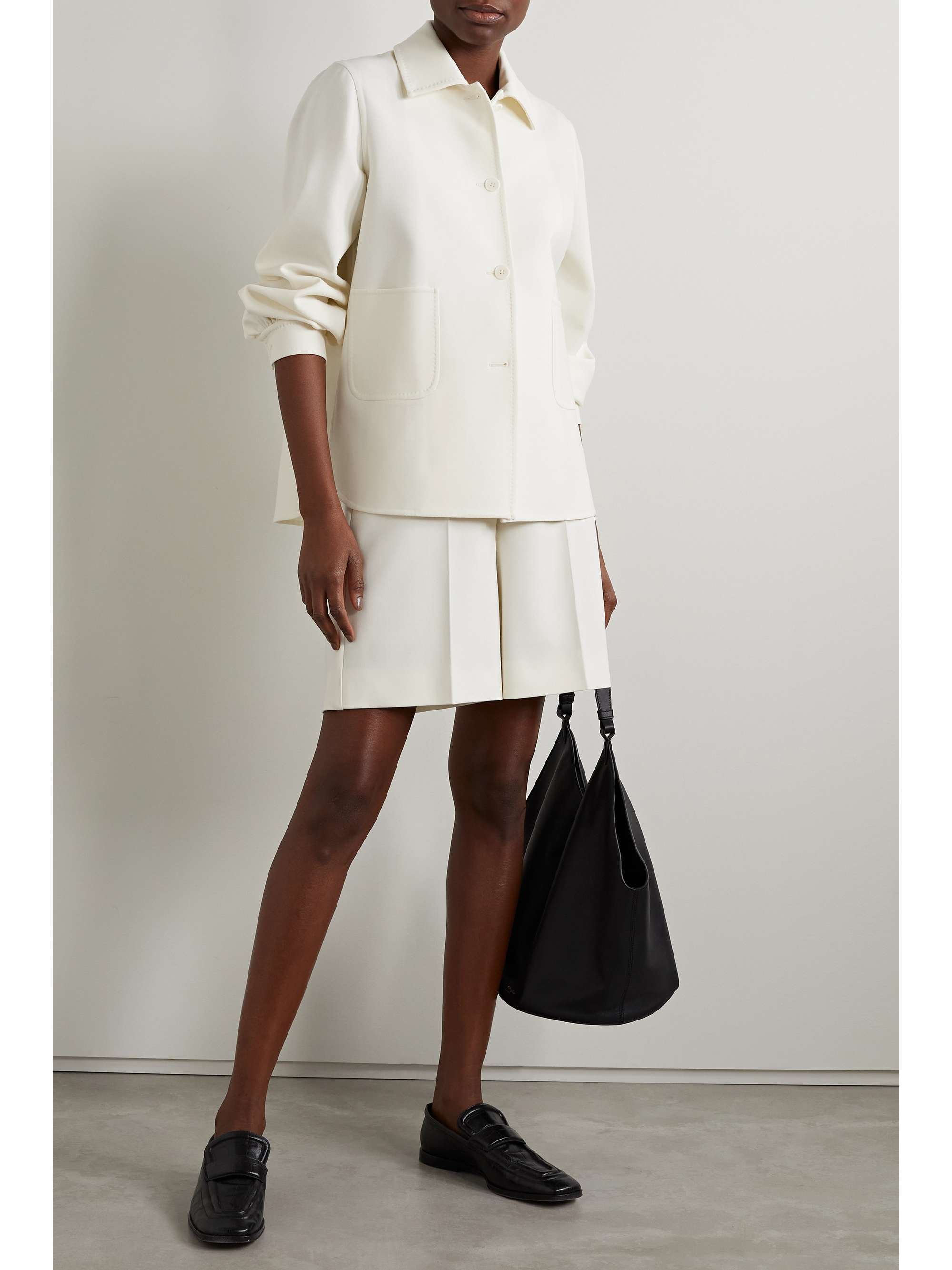 MAX MARA Farsa wool-blend canvas jacket