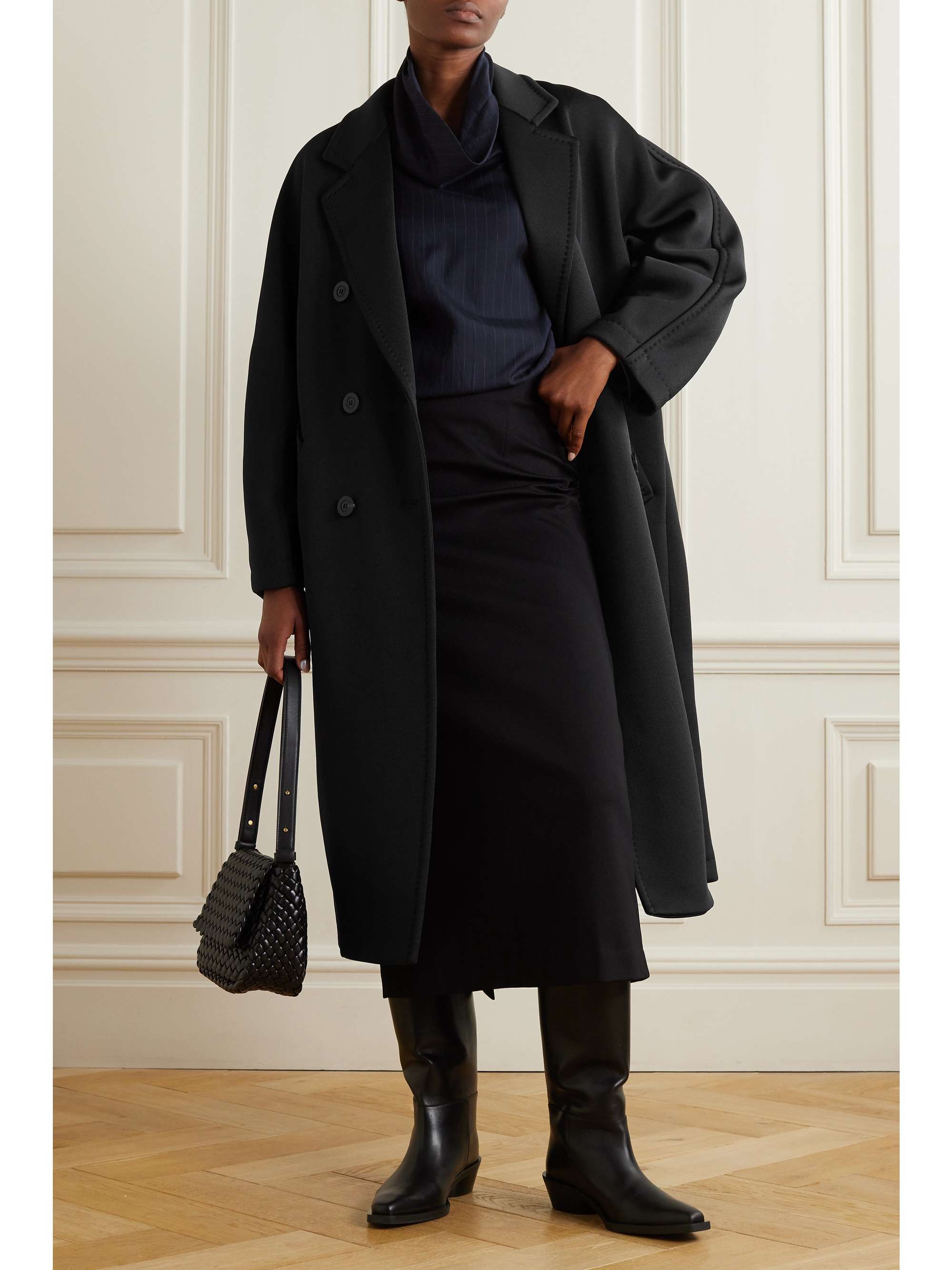 MAX MARA Madame double-breasted woven coat | NET-A-PORTER