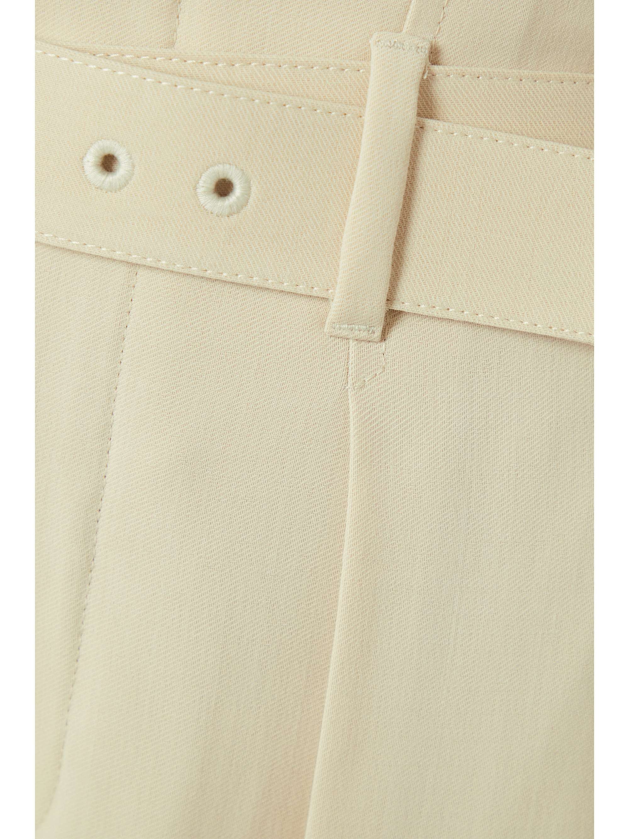 BRUNELLO CUCINELLI Belted twill straight-leg pants