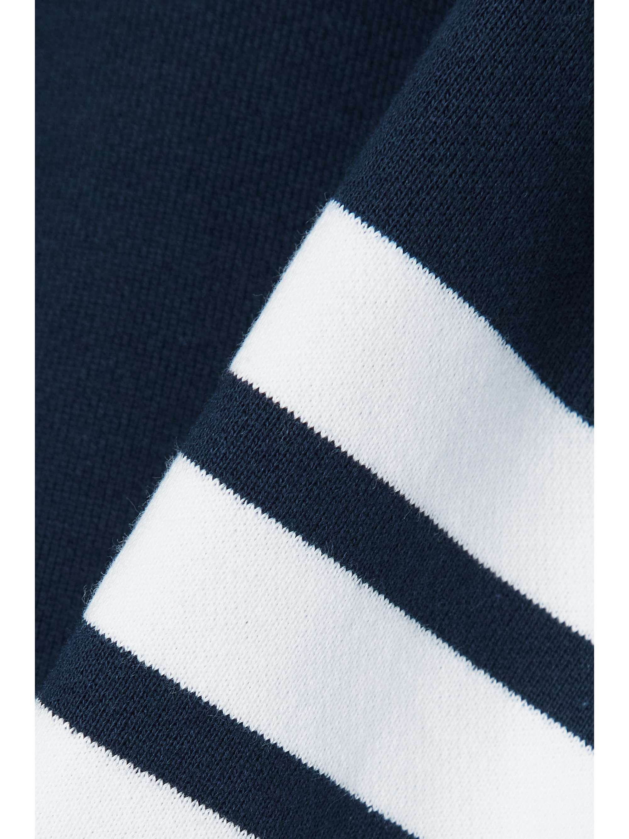 THOM BROWNE Striped cotton-jersey sweatshirt