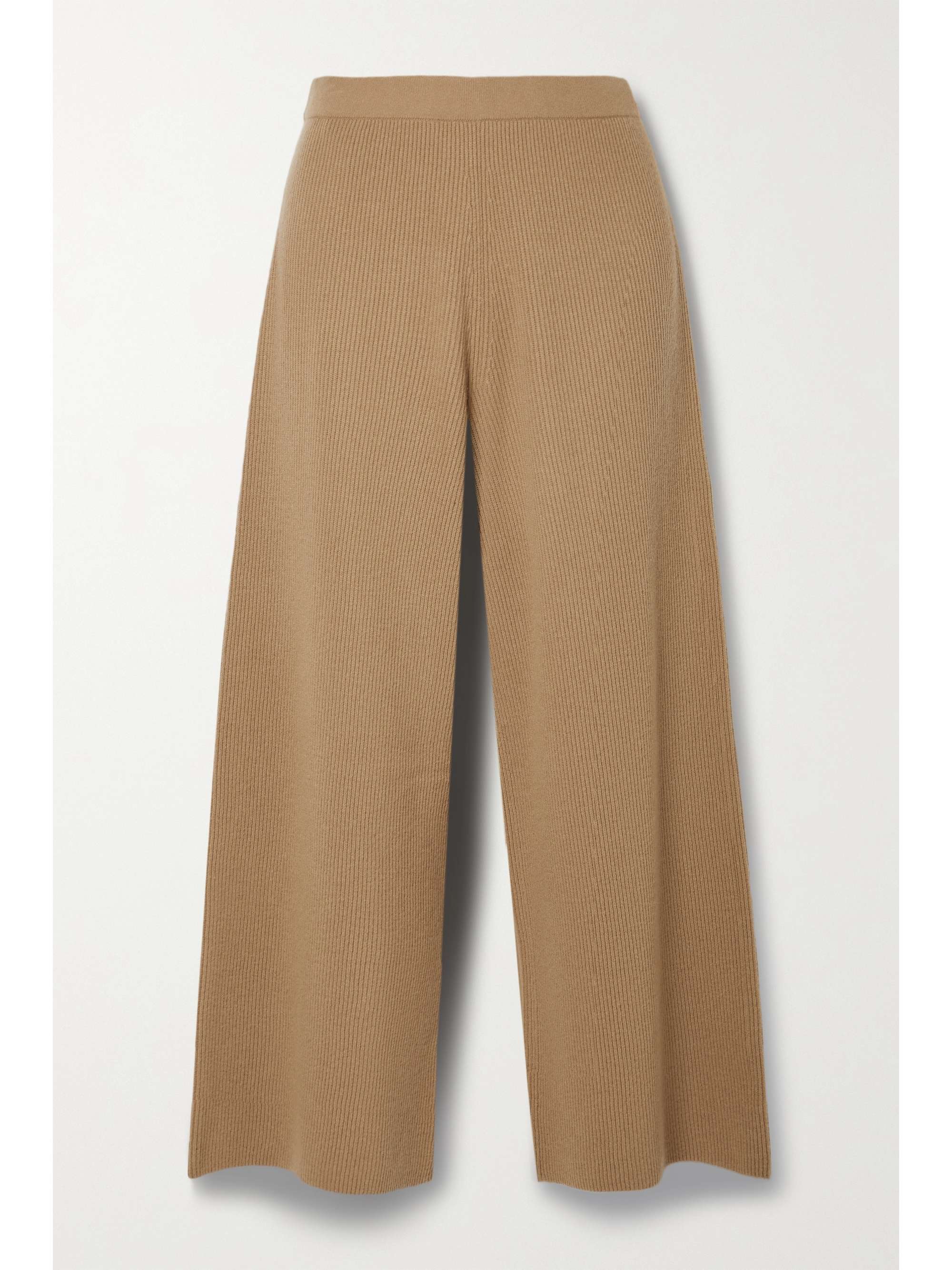 cashmere-blend wide-leg pants | THEORY 