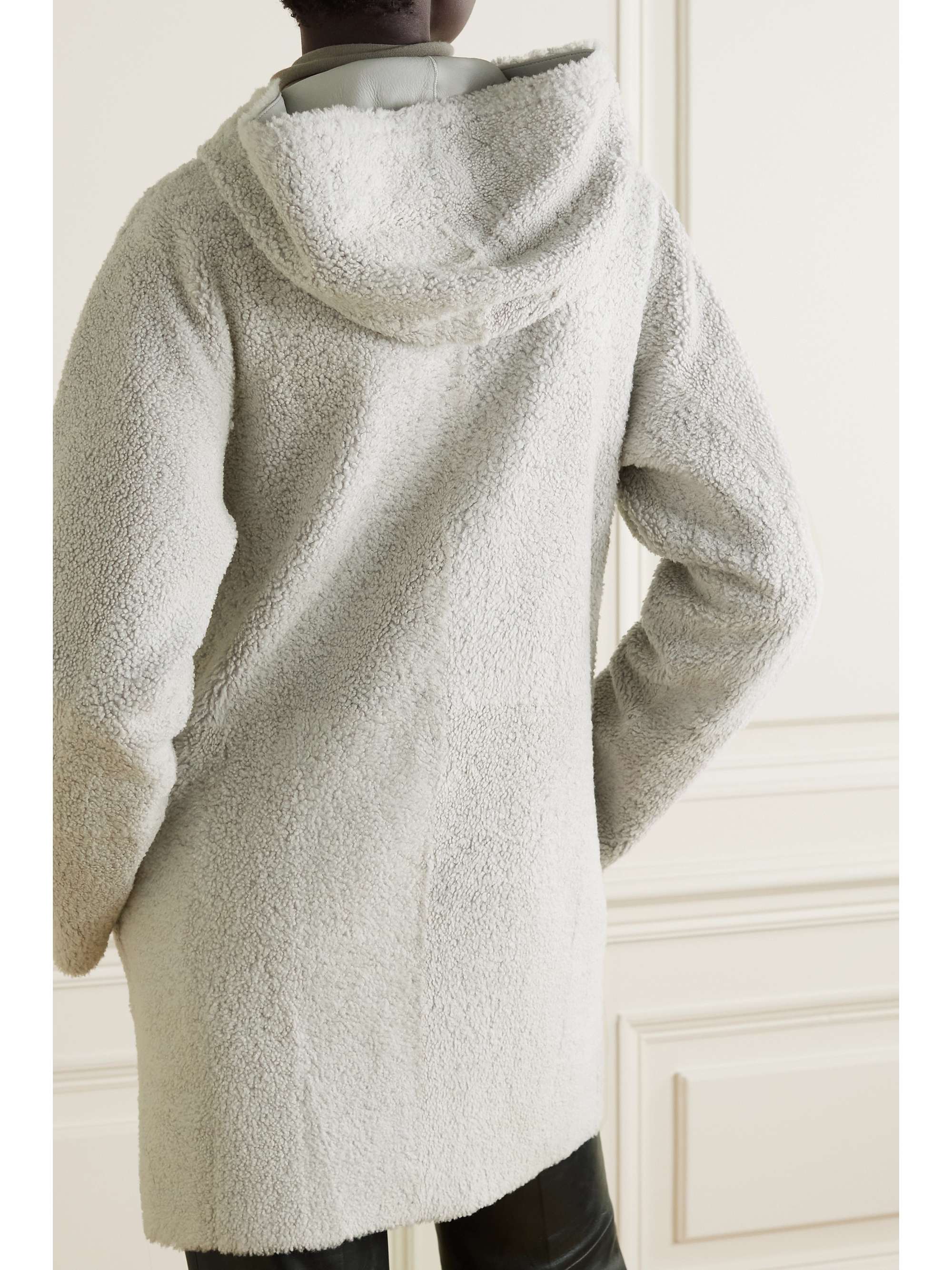 UTZON Josefina shearling hoodie