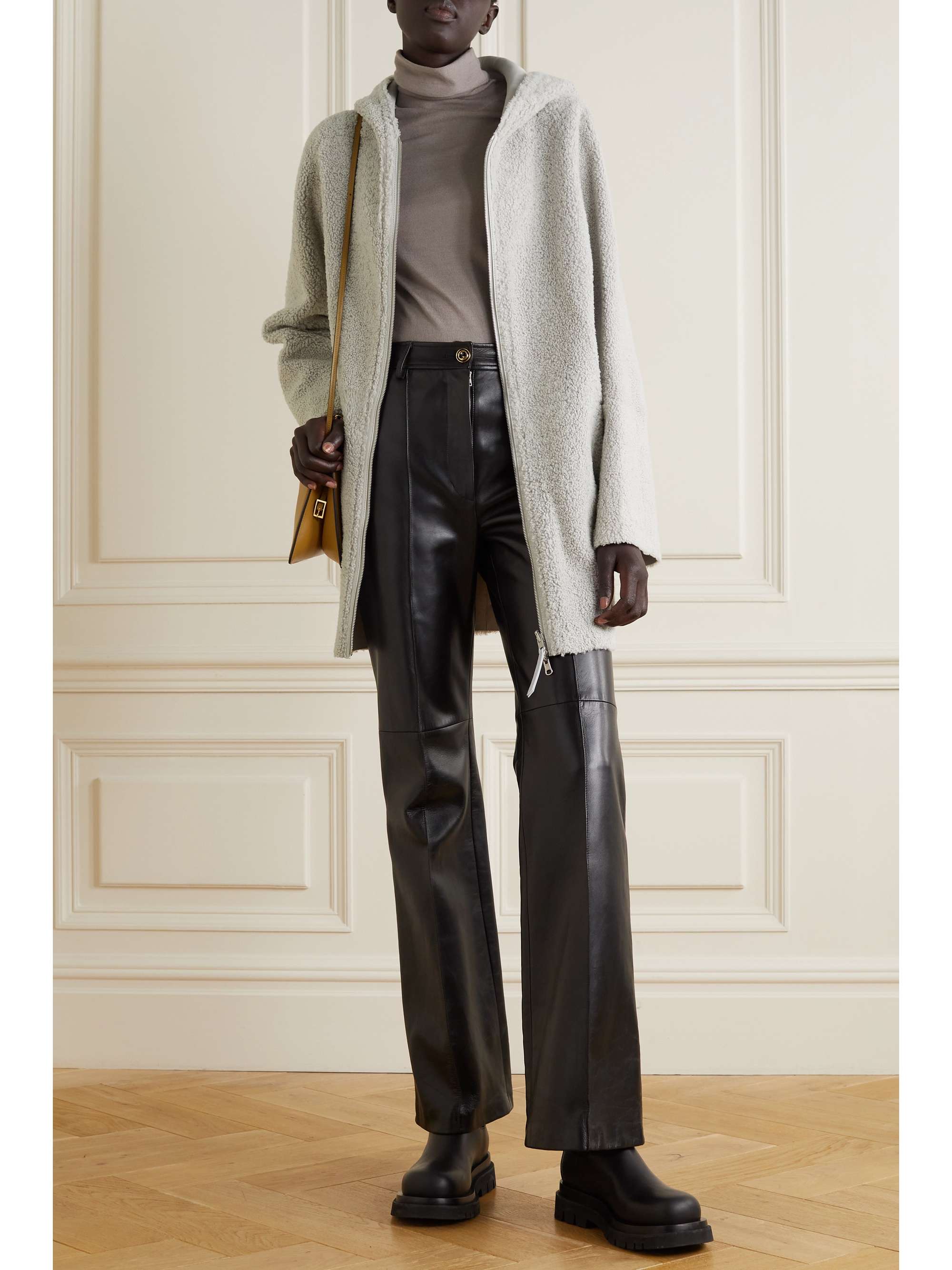 UTZON Josefina shearling hoodie