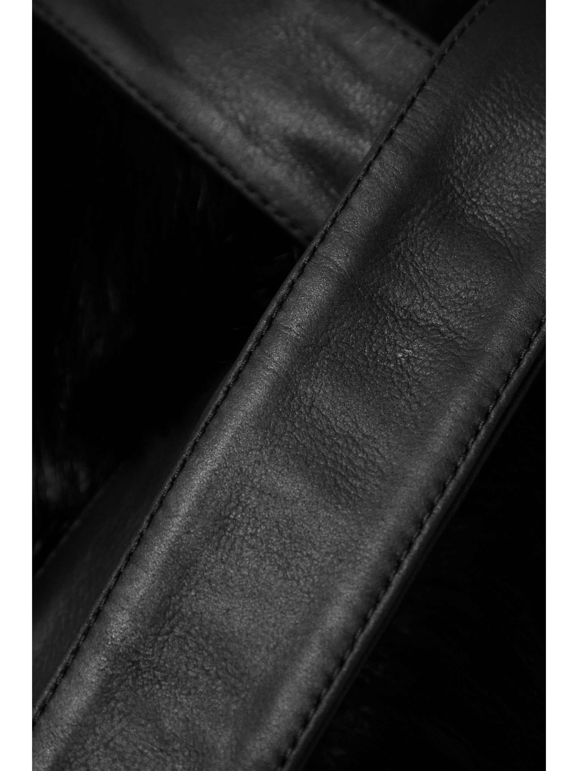 YVES SALOMON Belted shearling vest