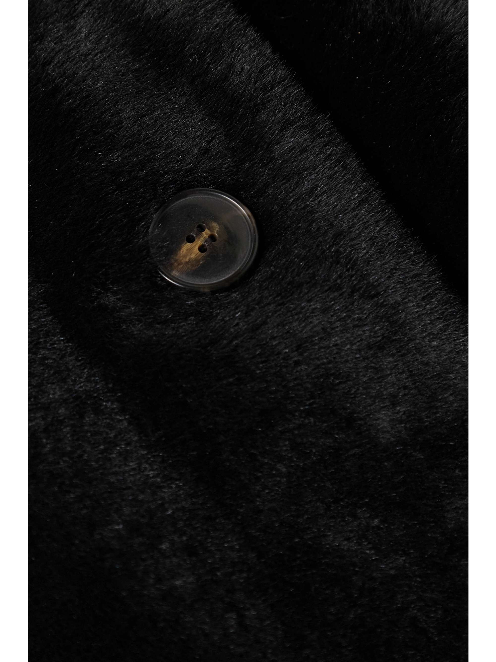 YVES SALOMON Double-breasted shearling coat